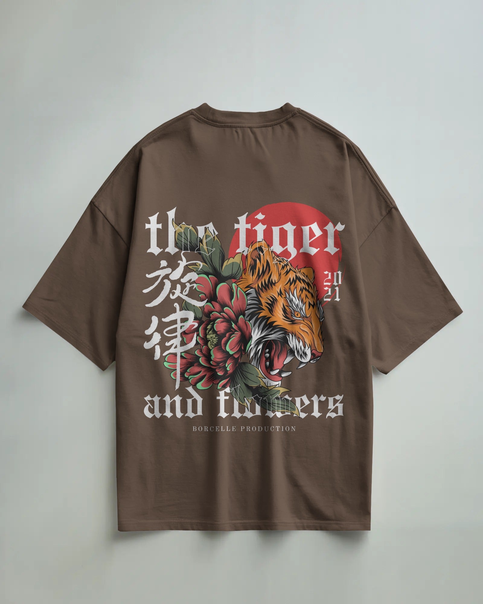 The Tiger and Flowers Tee