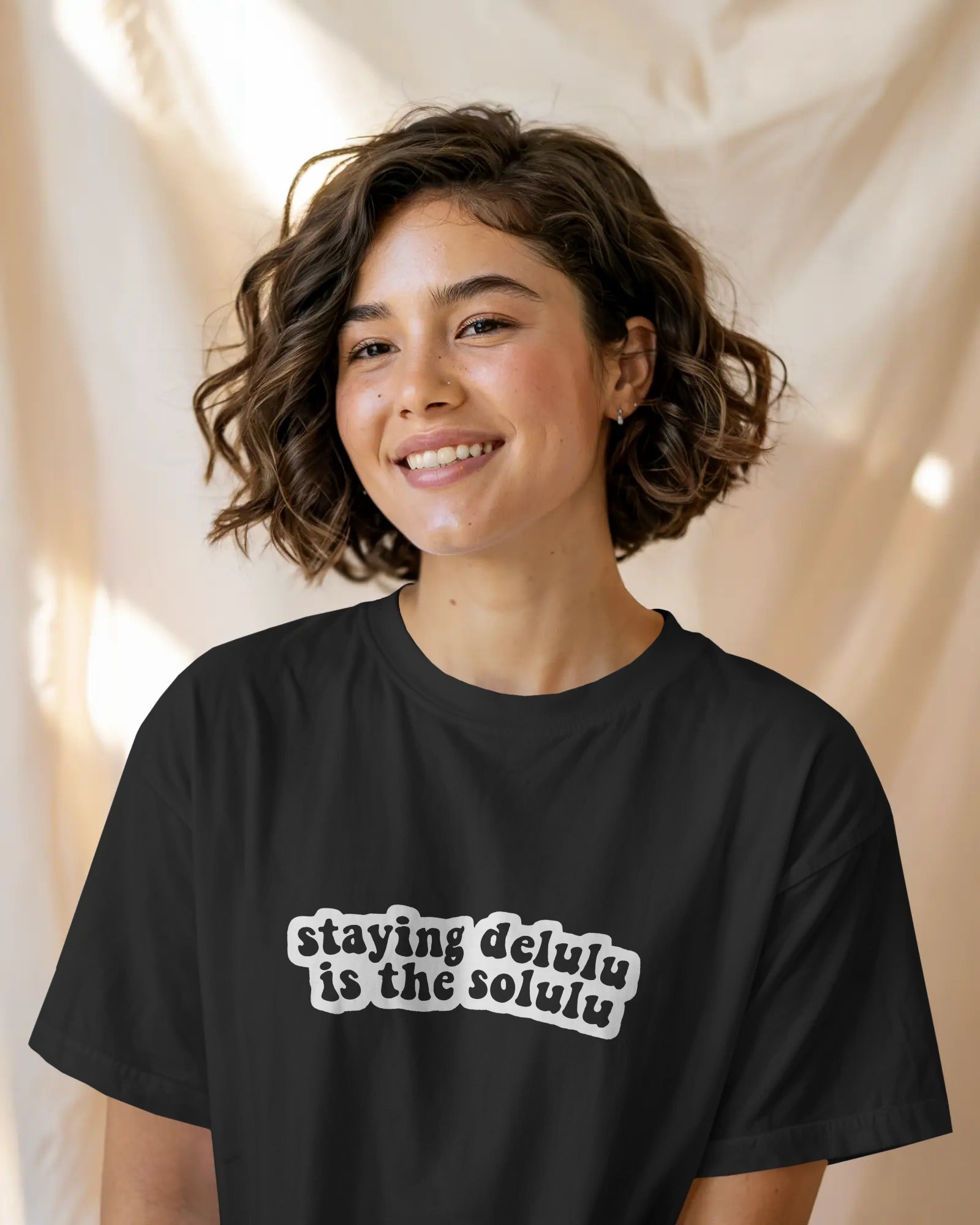Delulu Solulu Statement Tee