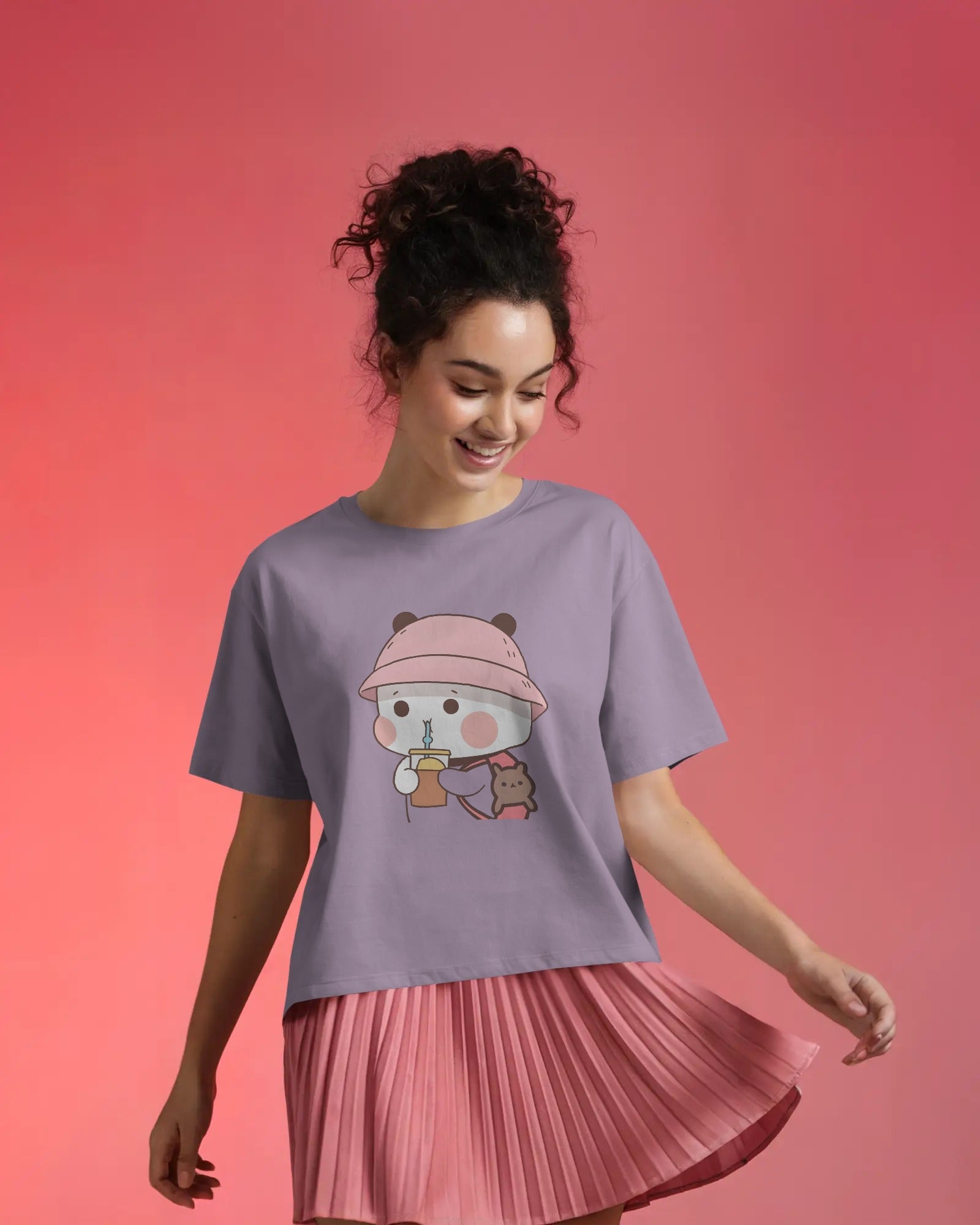 Cozy Bear & Boba Tee
