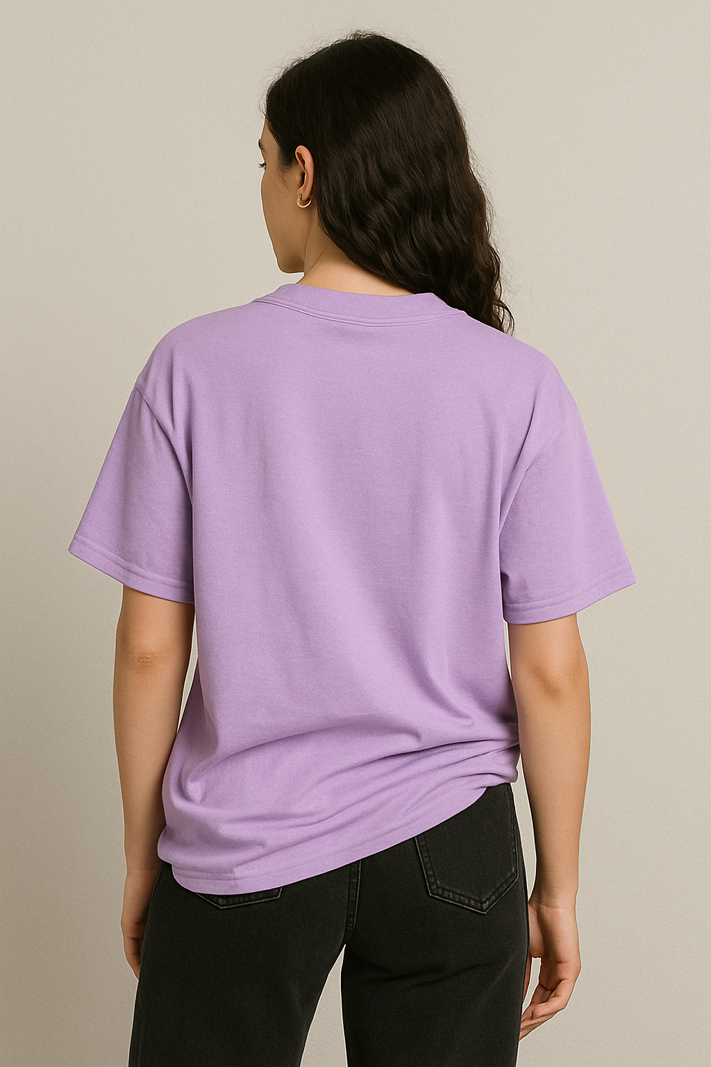Oversized Lavender Unisex T-Shirt