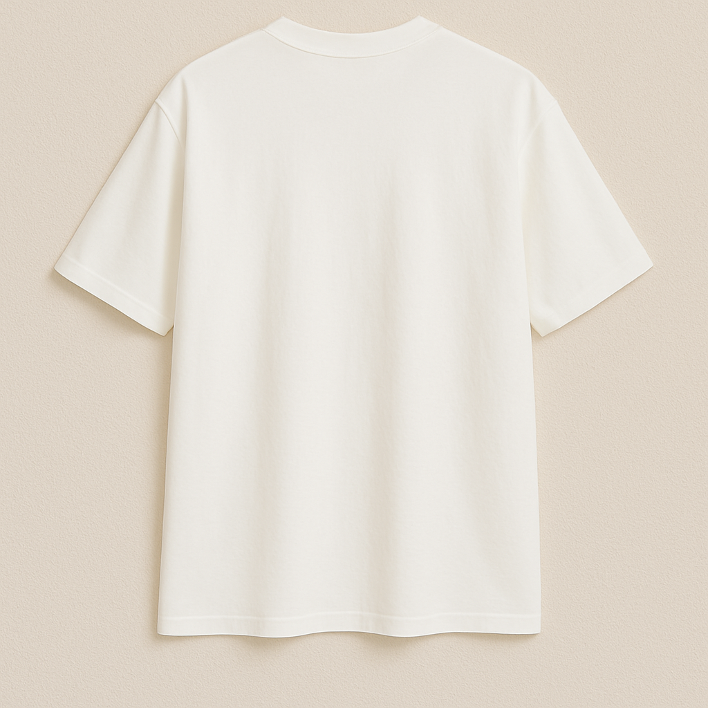 Oversized White Unisex T-Shirt