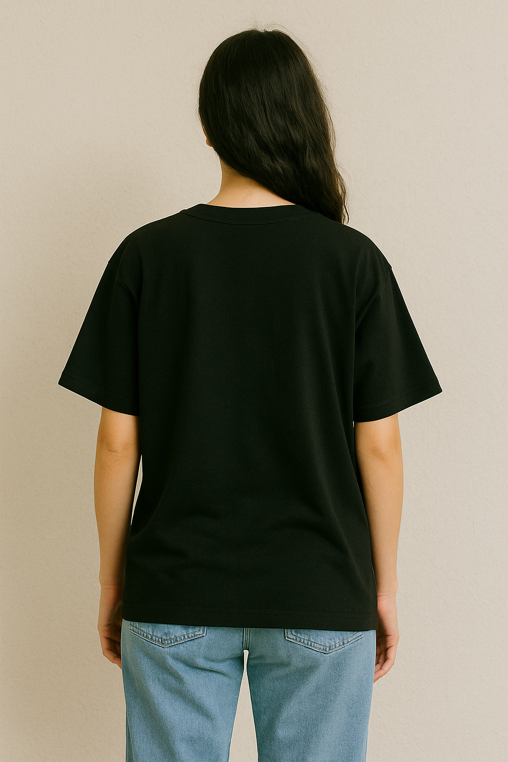 Black Unisex Oversized T-Shirt