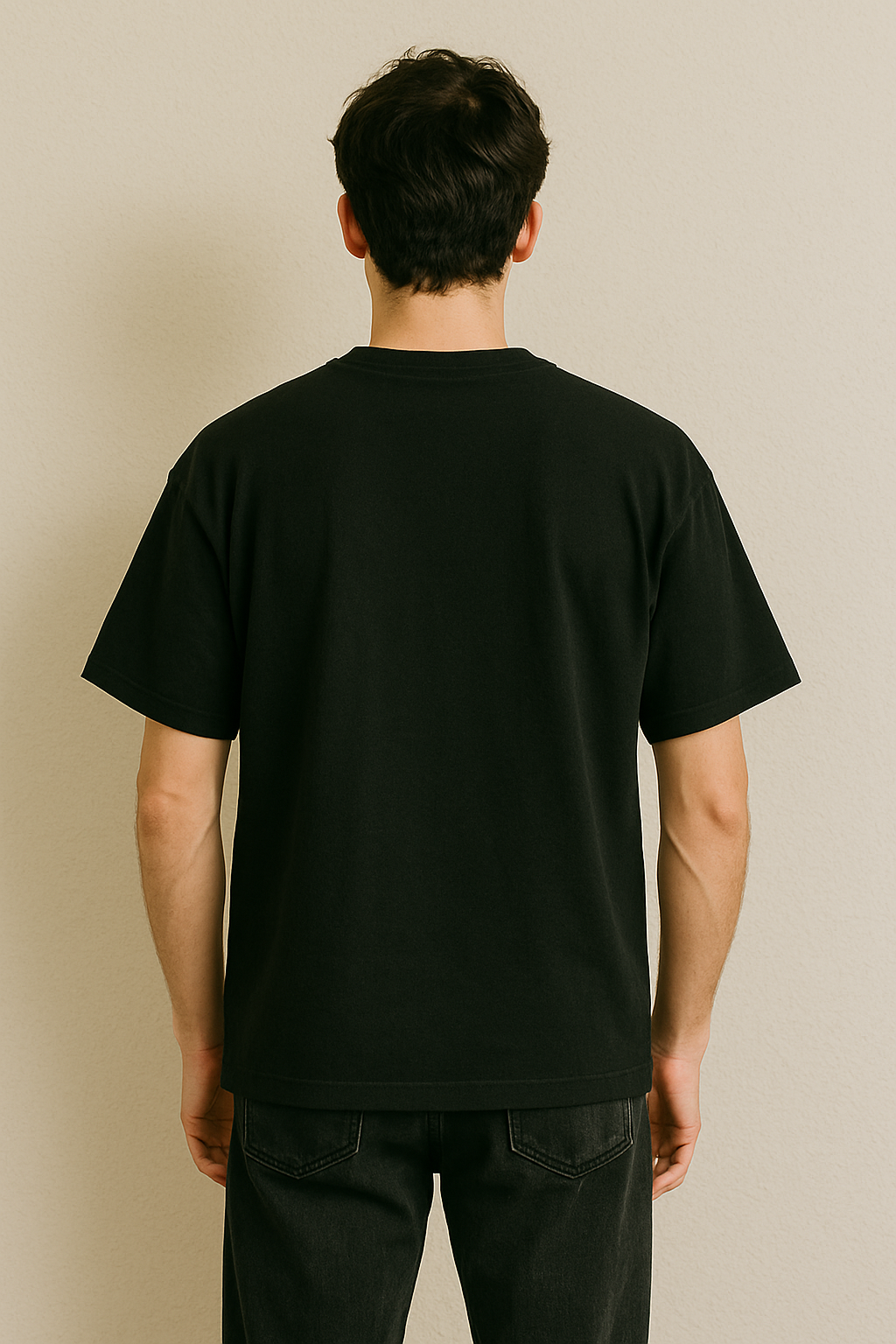 Black Unisex Oversized T-Shirt