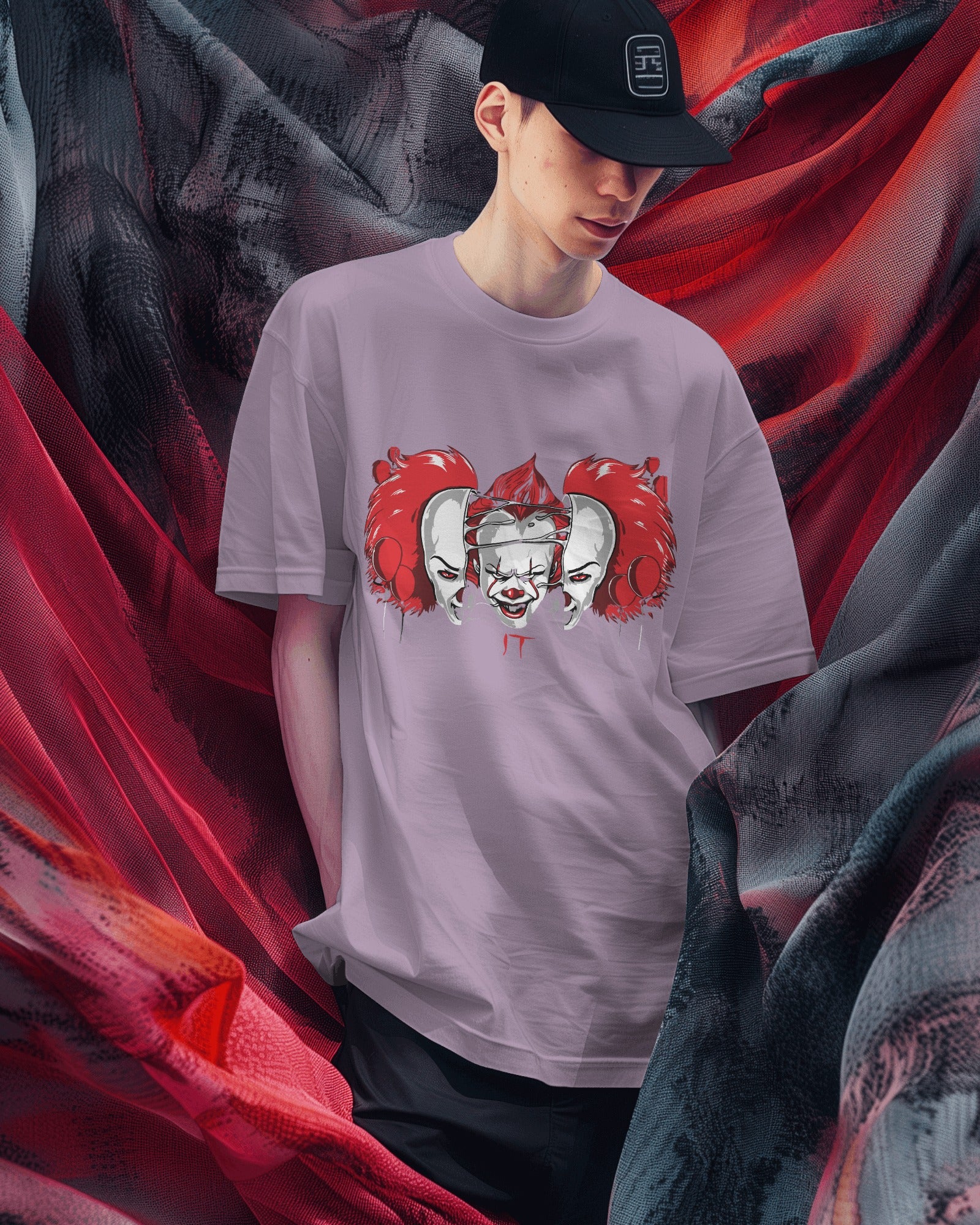 Clown Reign Oversized Tee