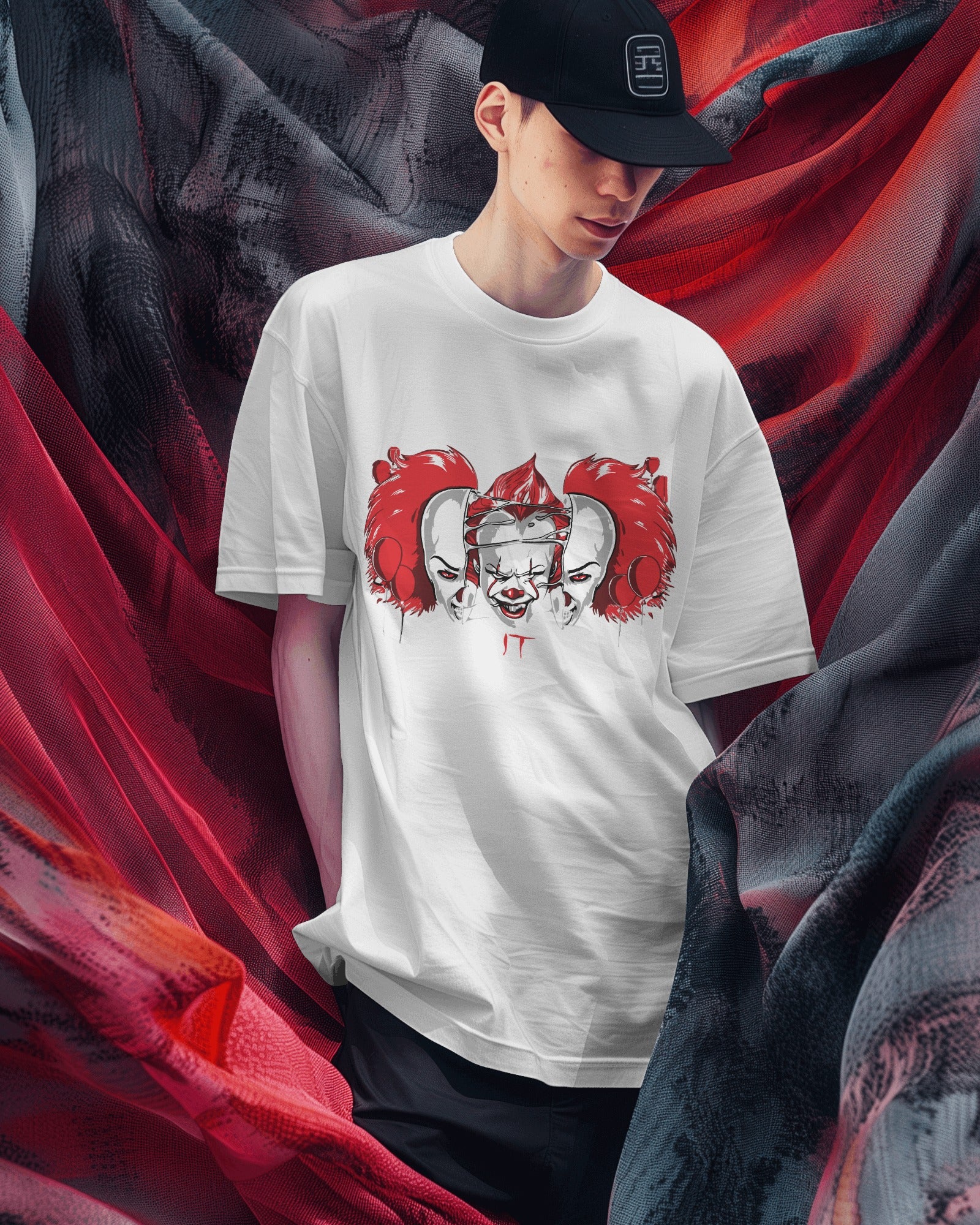 Clown Reign Oversized Tee