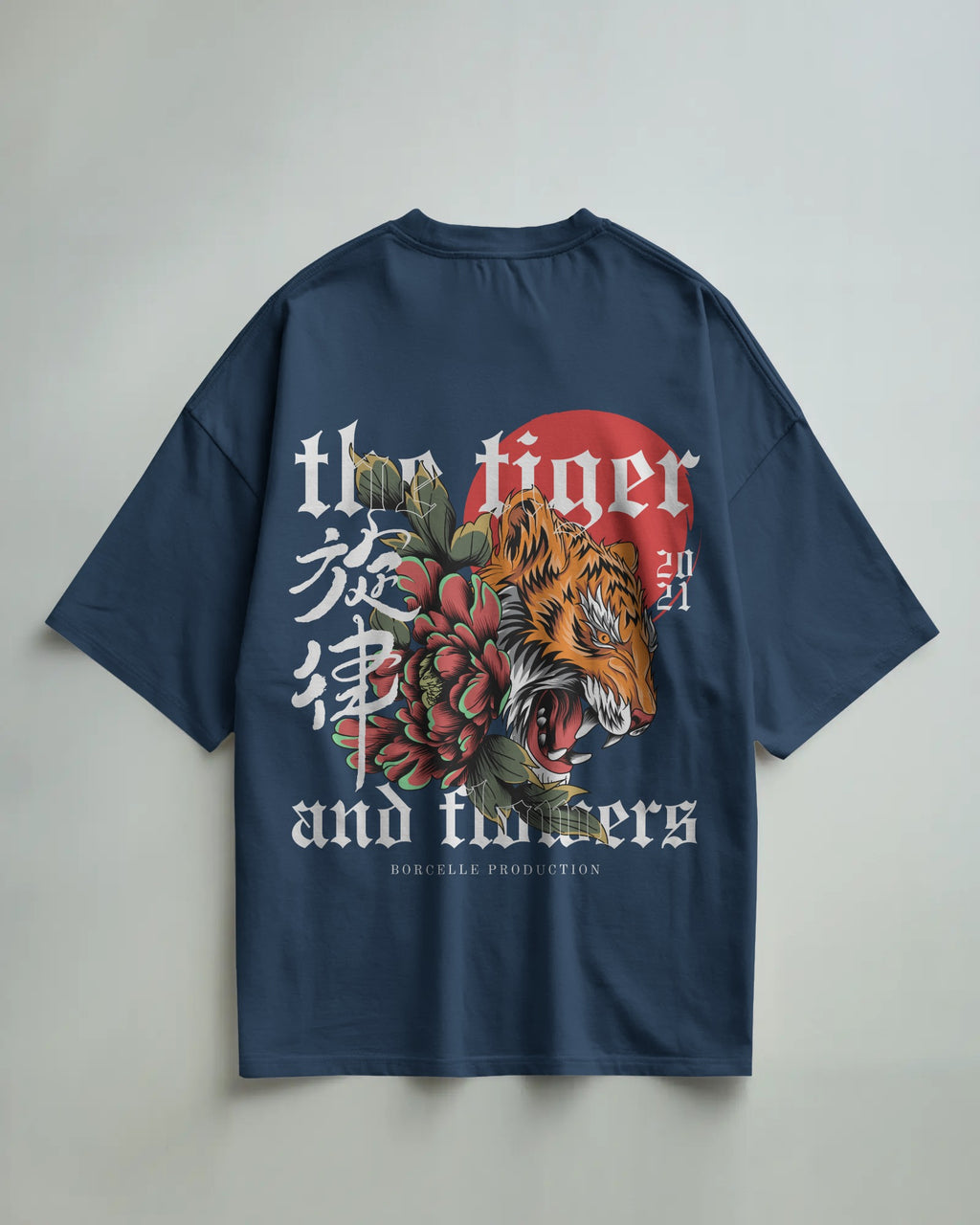 The Tiger and Flowers Tee