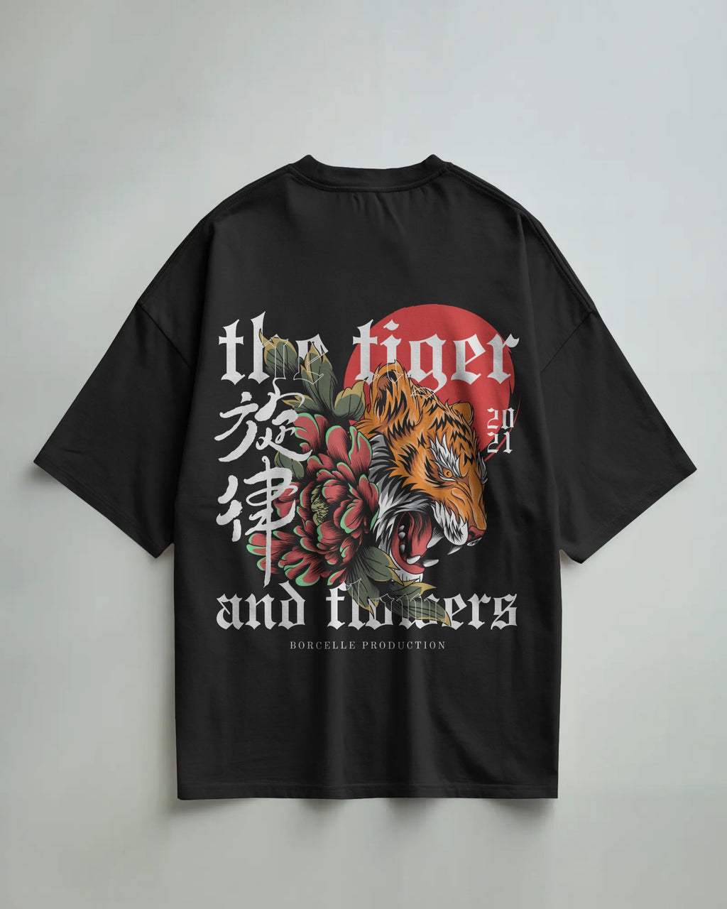 The Tiger and Flowers Tee