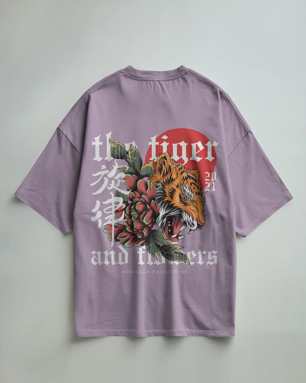 The Tiger and Flowers Tee