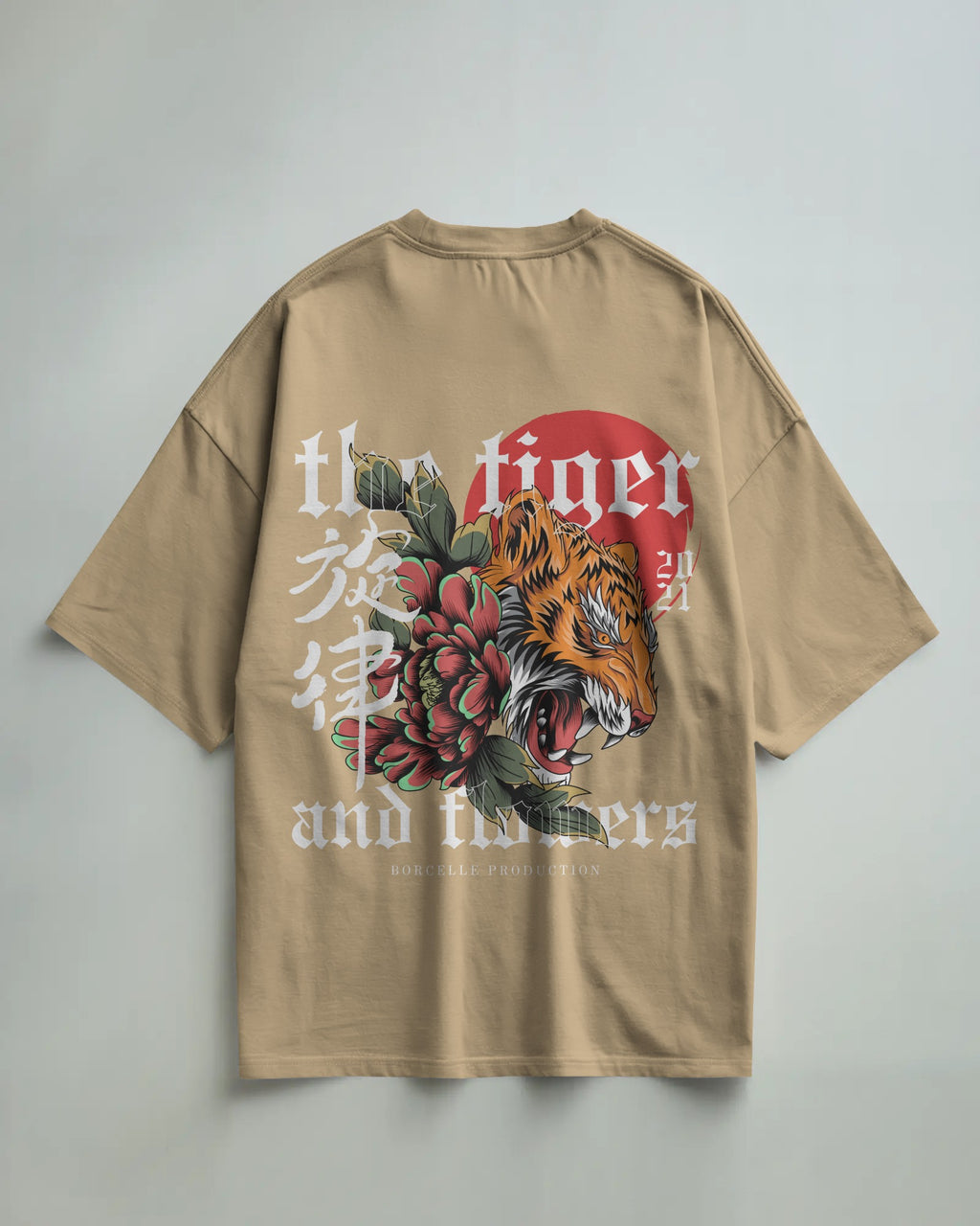 The Tiger and Flowers Tee