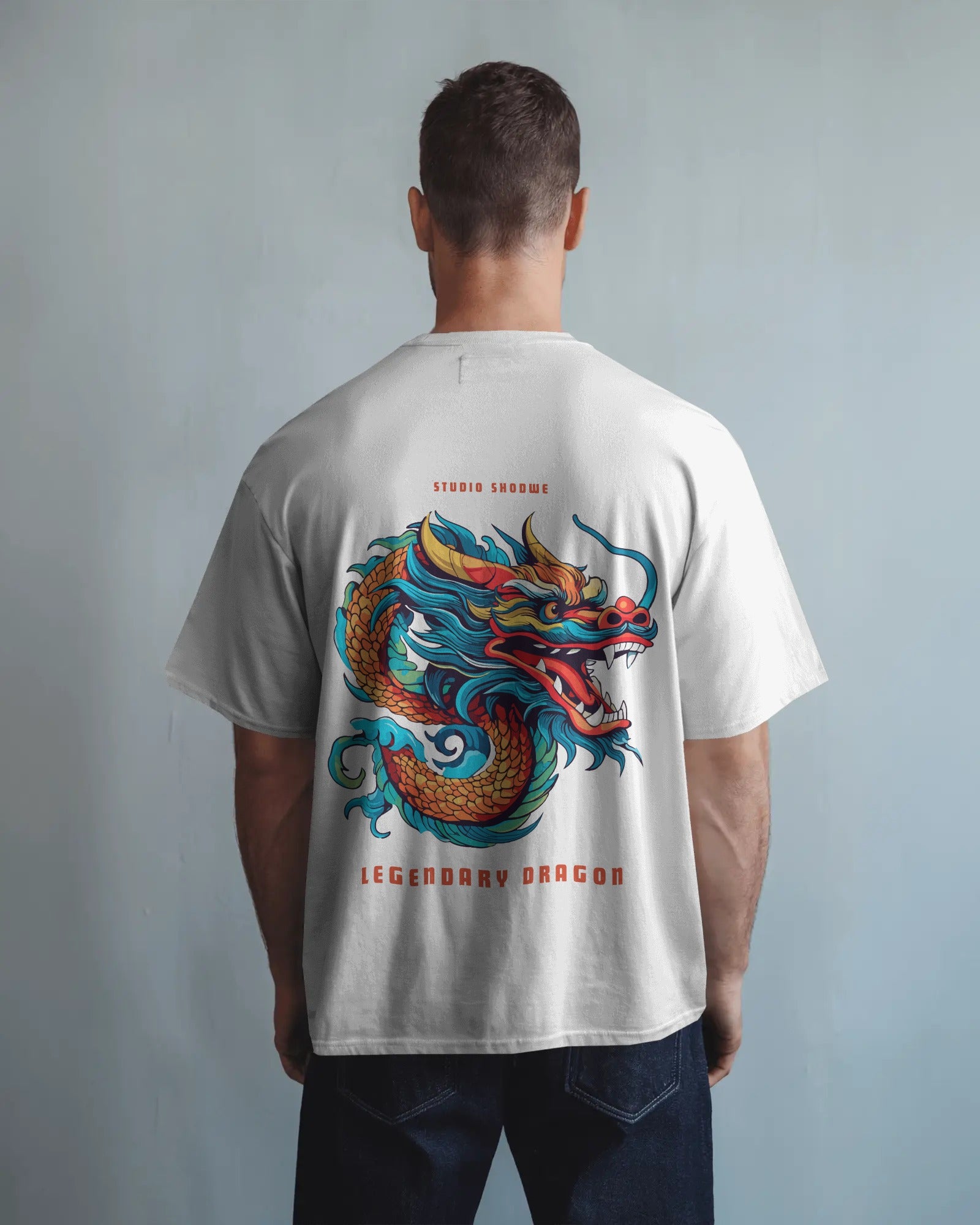 Legendary Dragon Oversized Tee