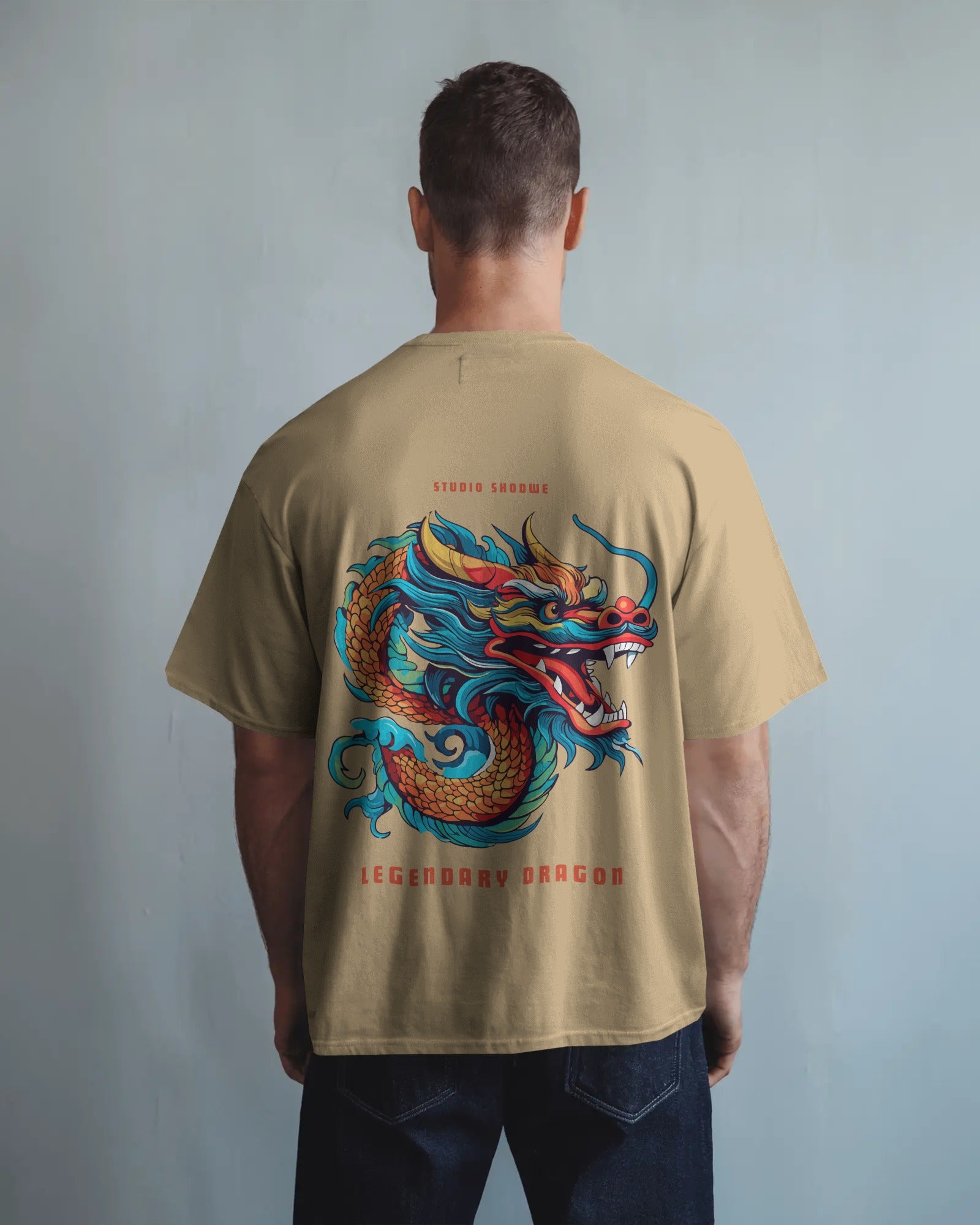 Legendary Dragon Oversized Tee