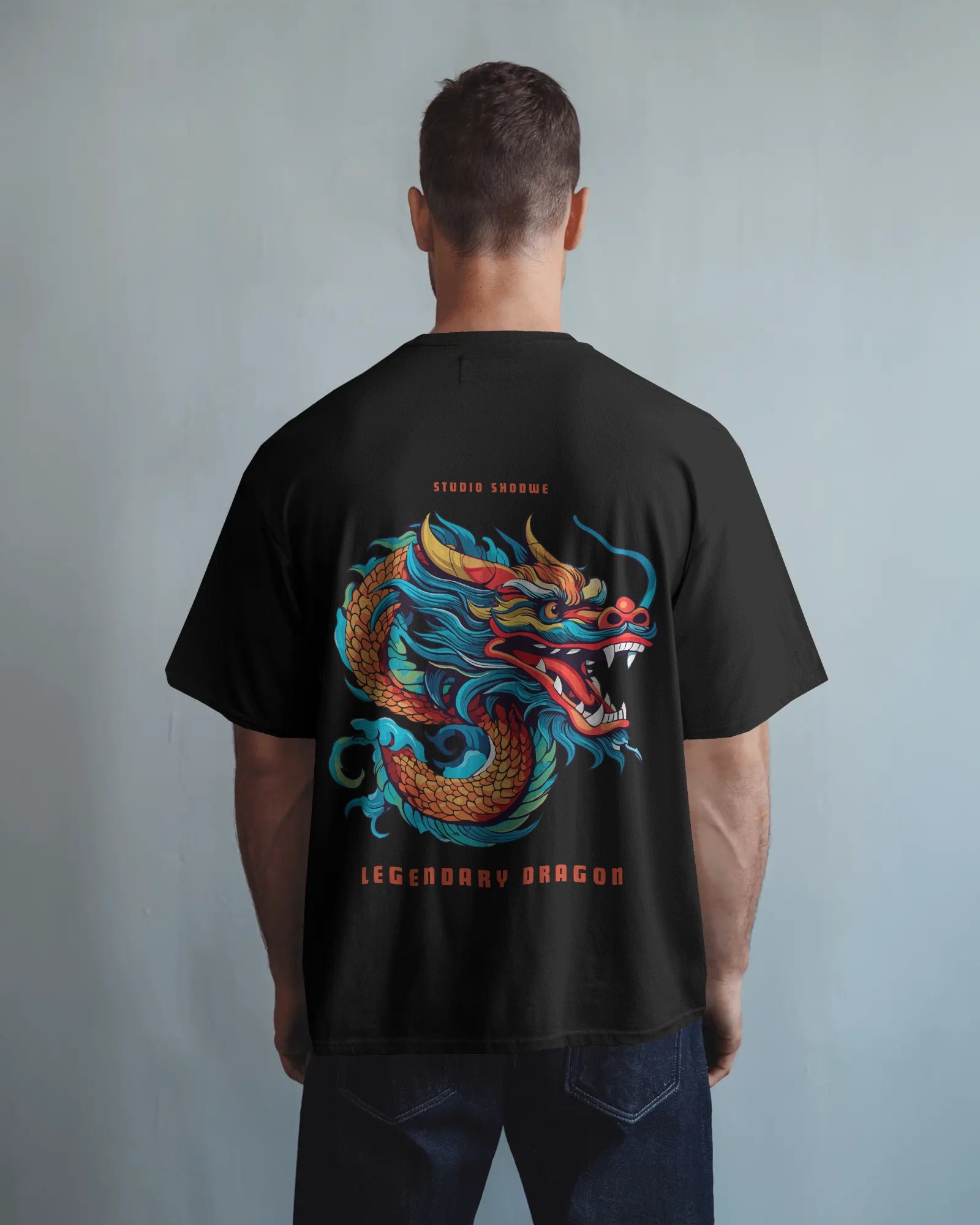 Legendary Dragon Oversized Tee