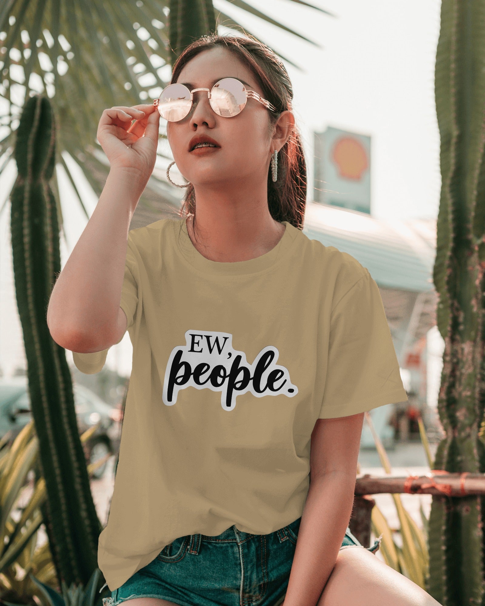 Ew, People oversized Tee