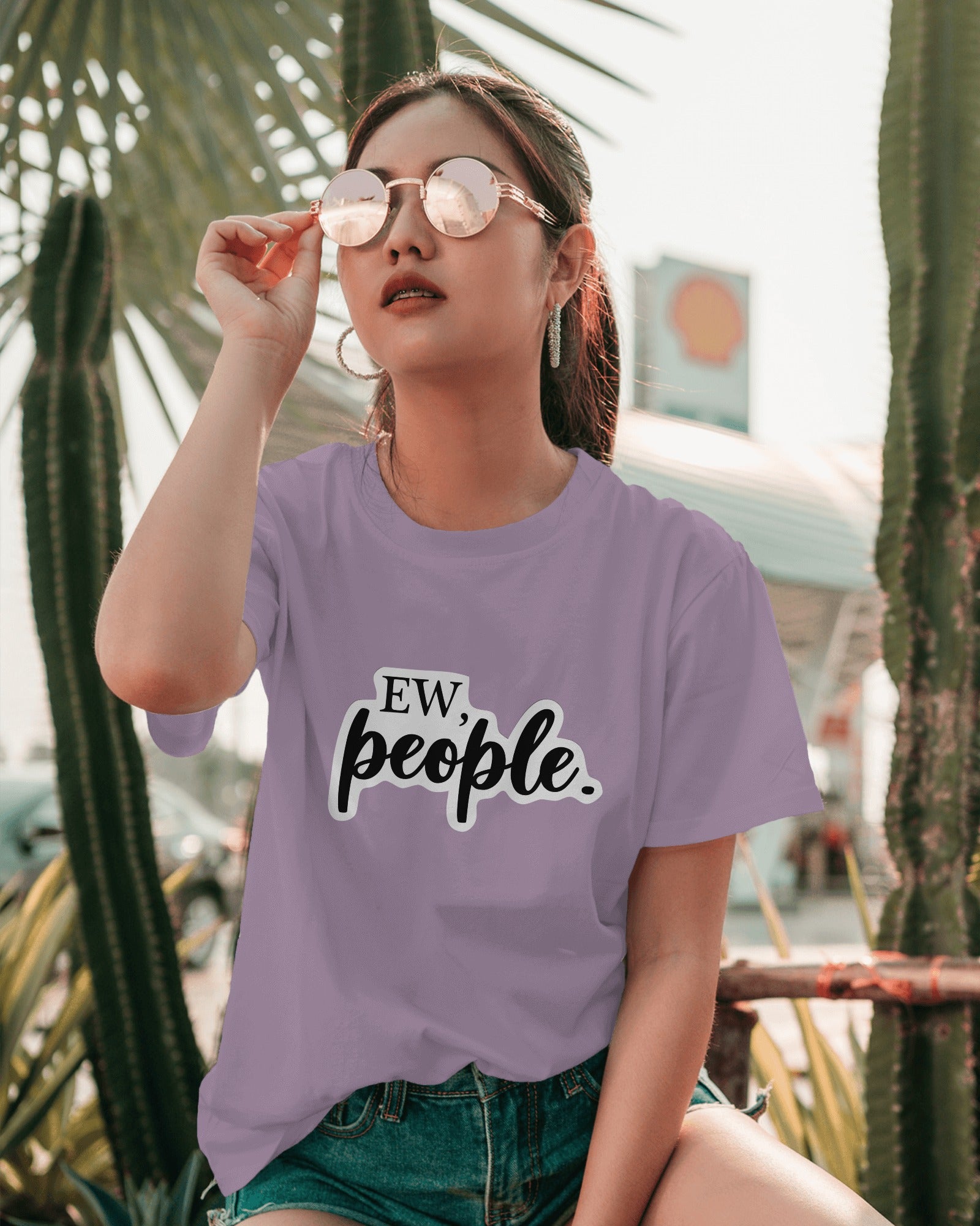 Ew, People oversized Tee