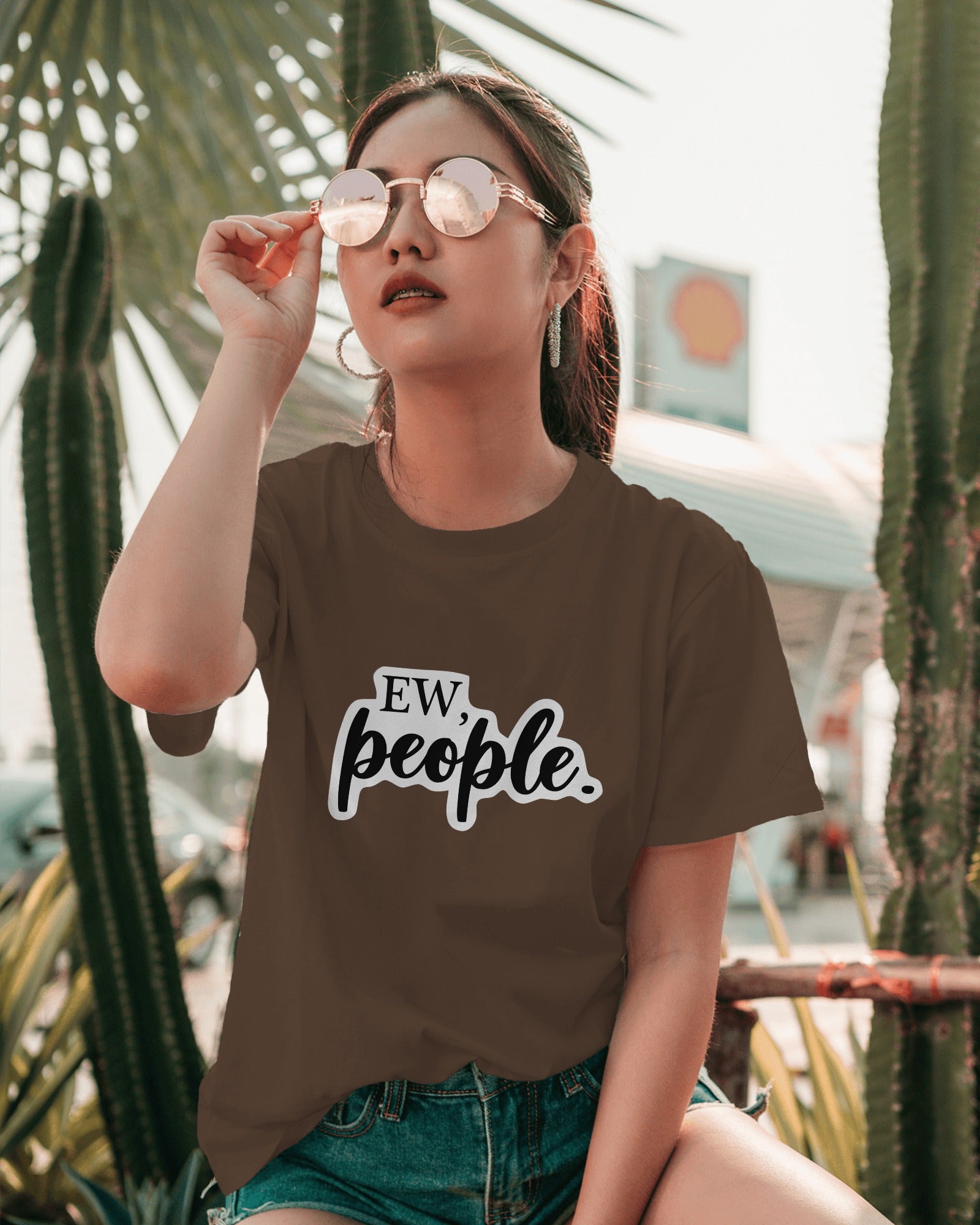 Ew, People oversized Tee