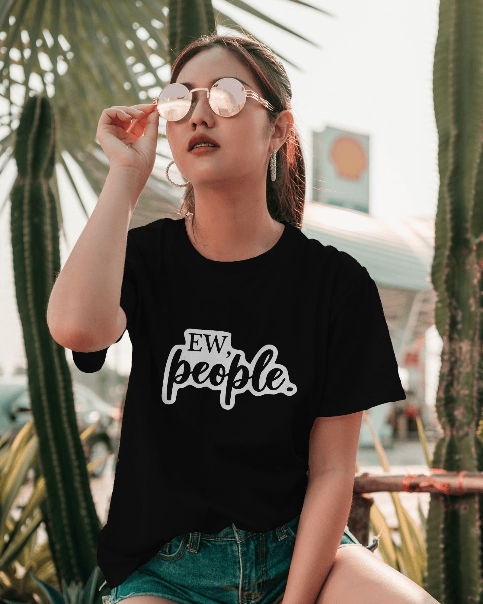 Ew, People oversized Tee