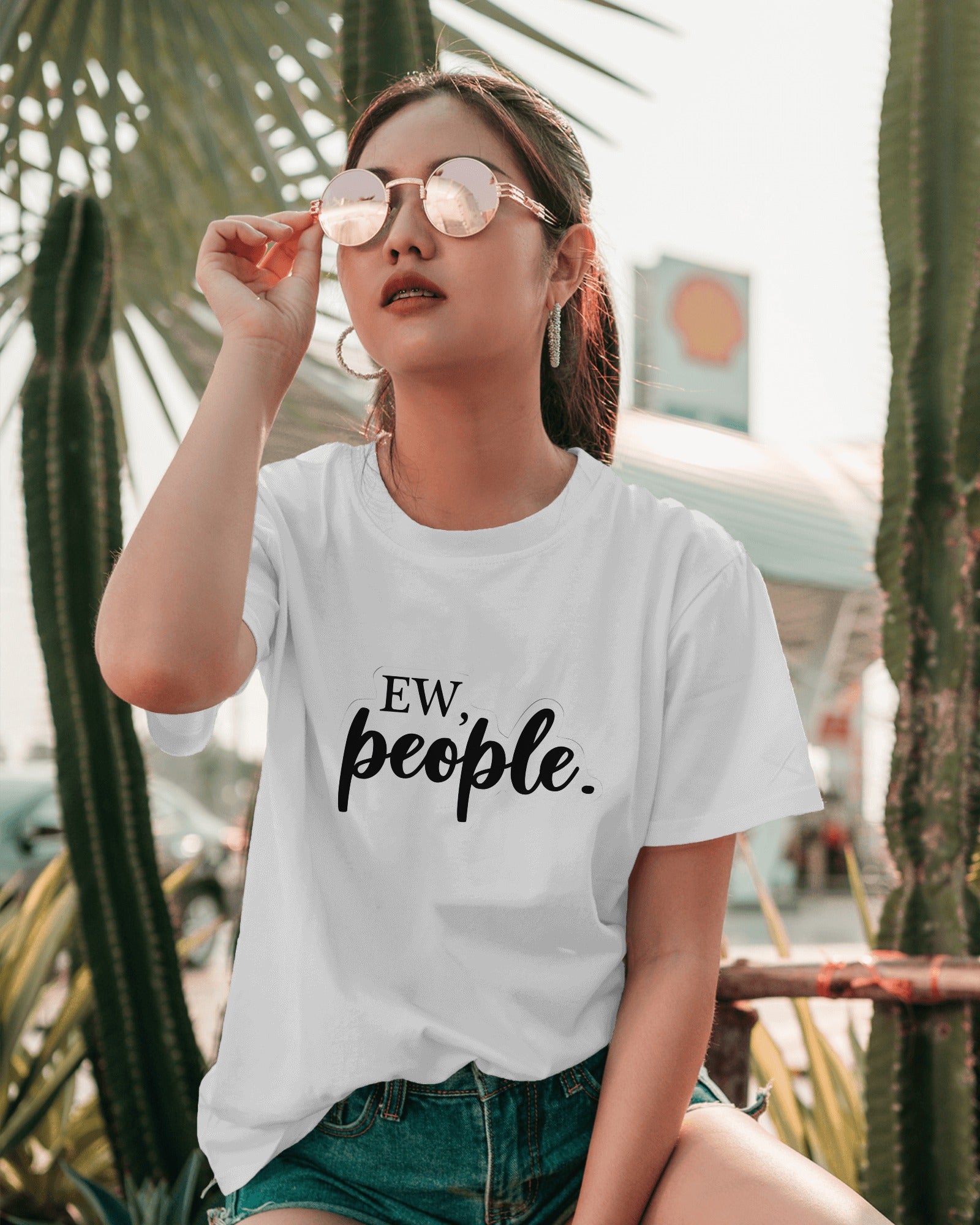 Ew, People oversized Tee