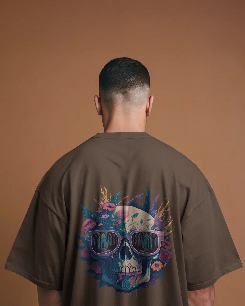 Floral Skull Vibes Tee