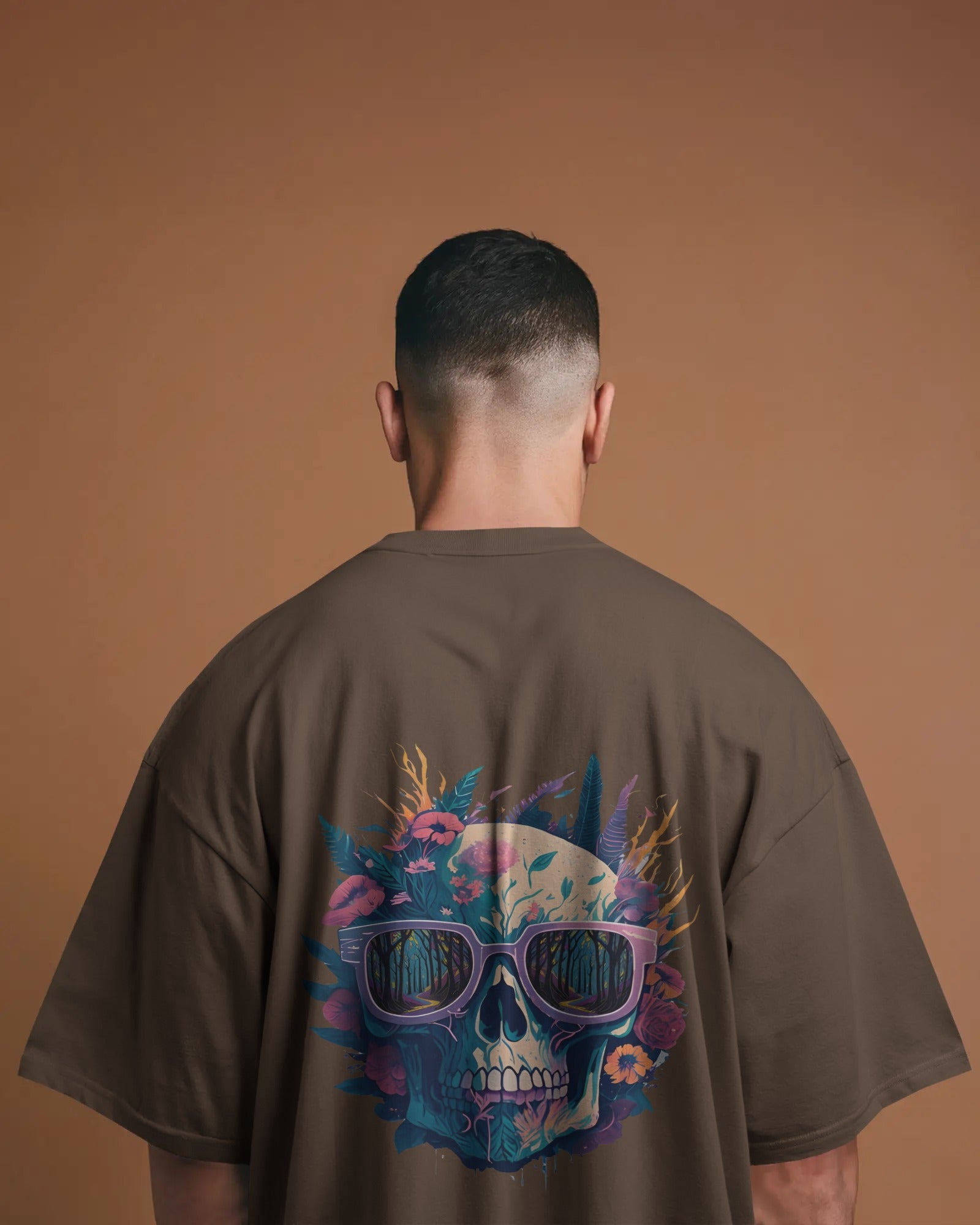 Floral Skull Vibes Tee