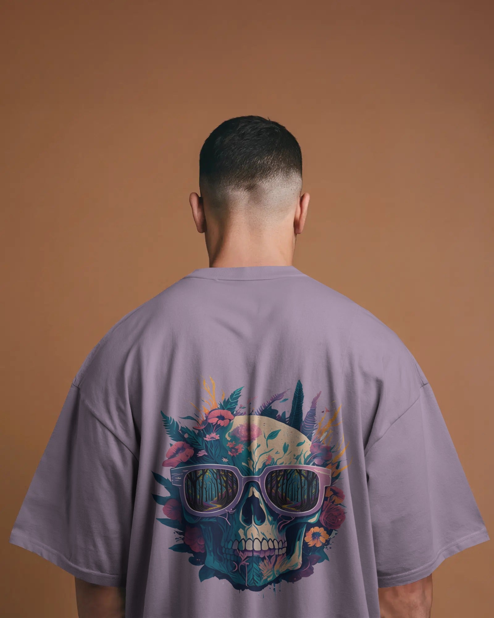 Floral Skull Vibes Tee