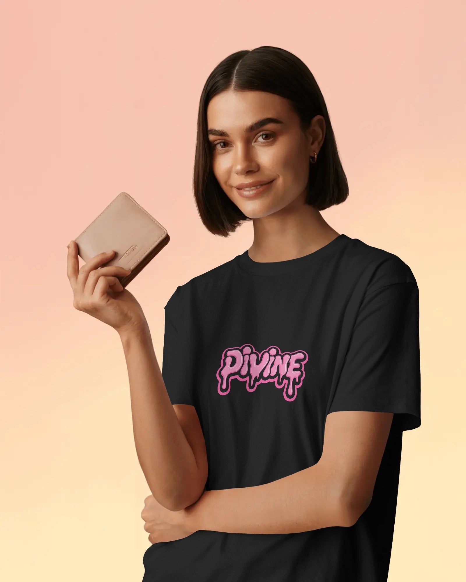 Pink Divine Drip Tee