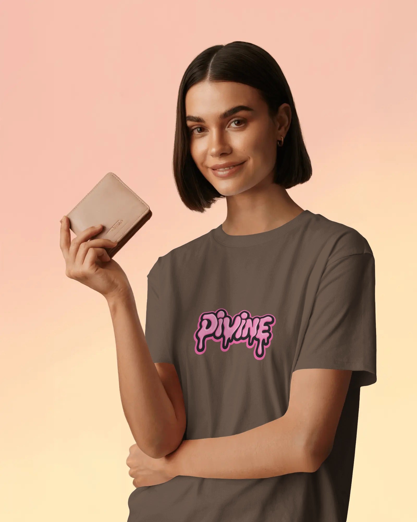 Pink Divine Drip Tee