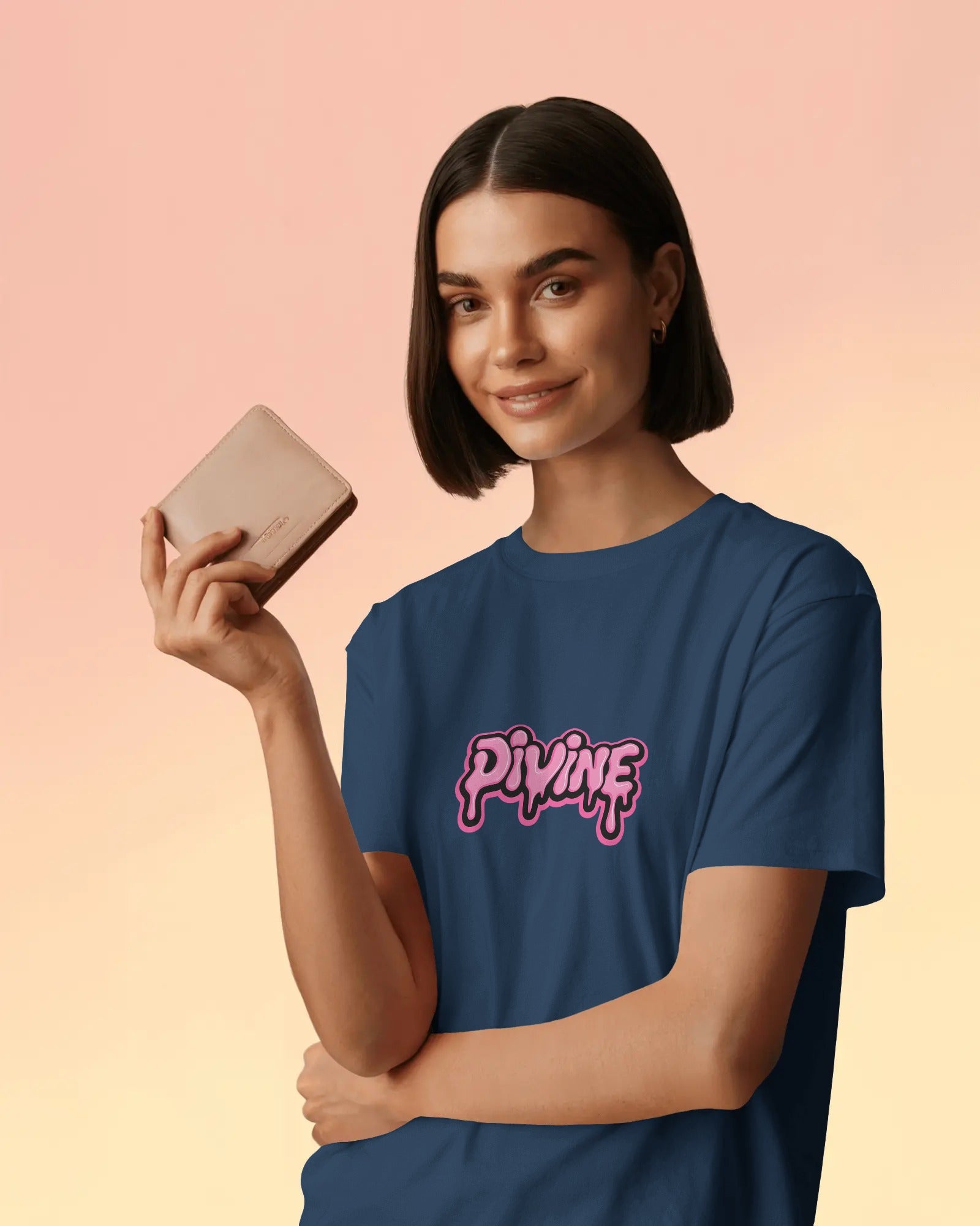 Pink Divine Drip Tee