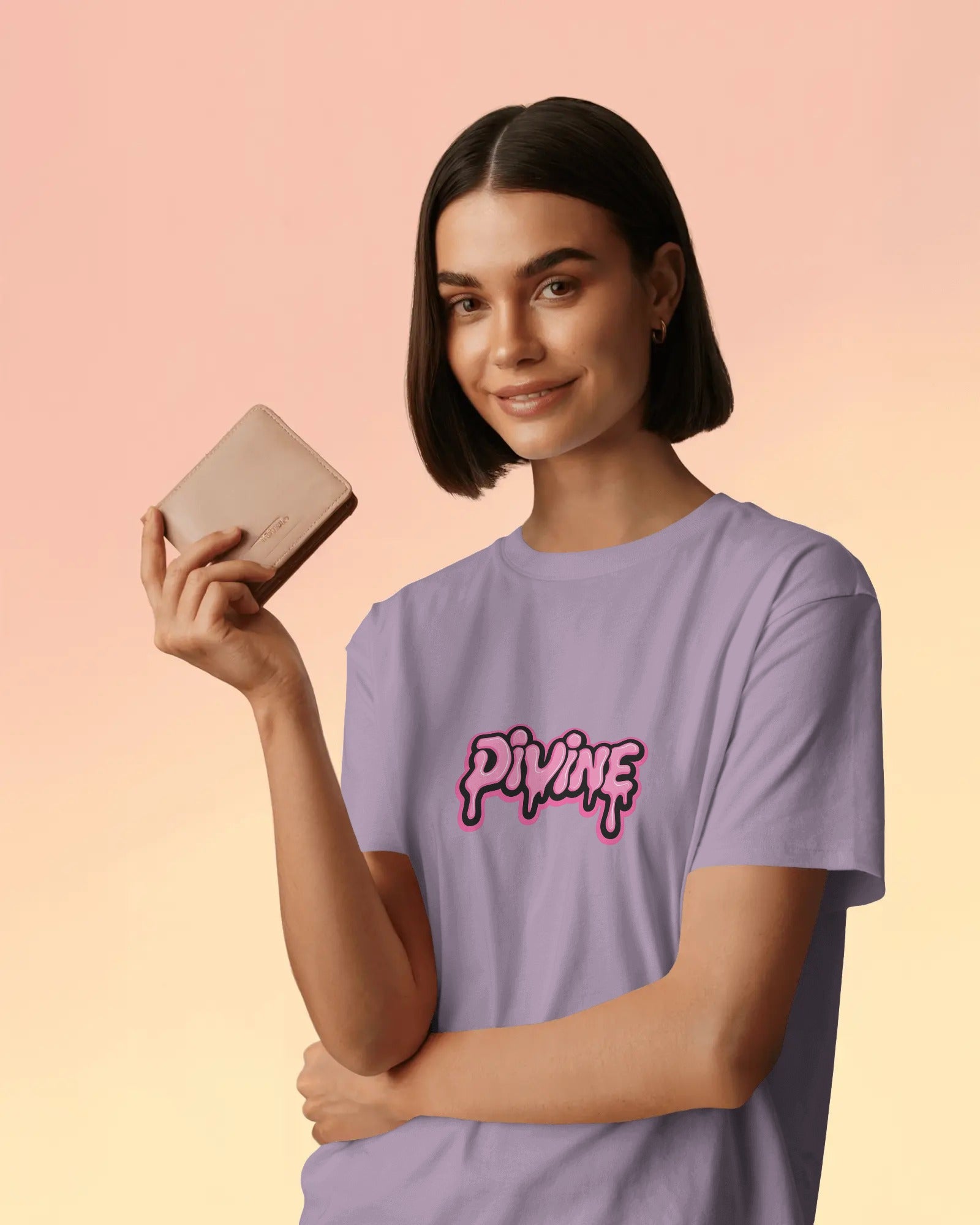 Pink Divine Drip Tee