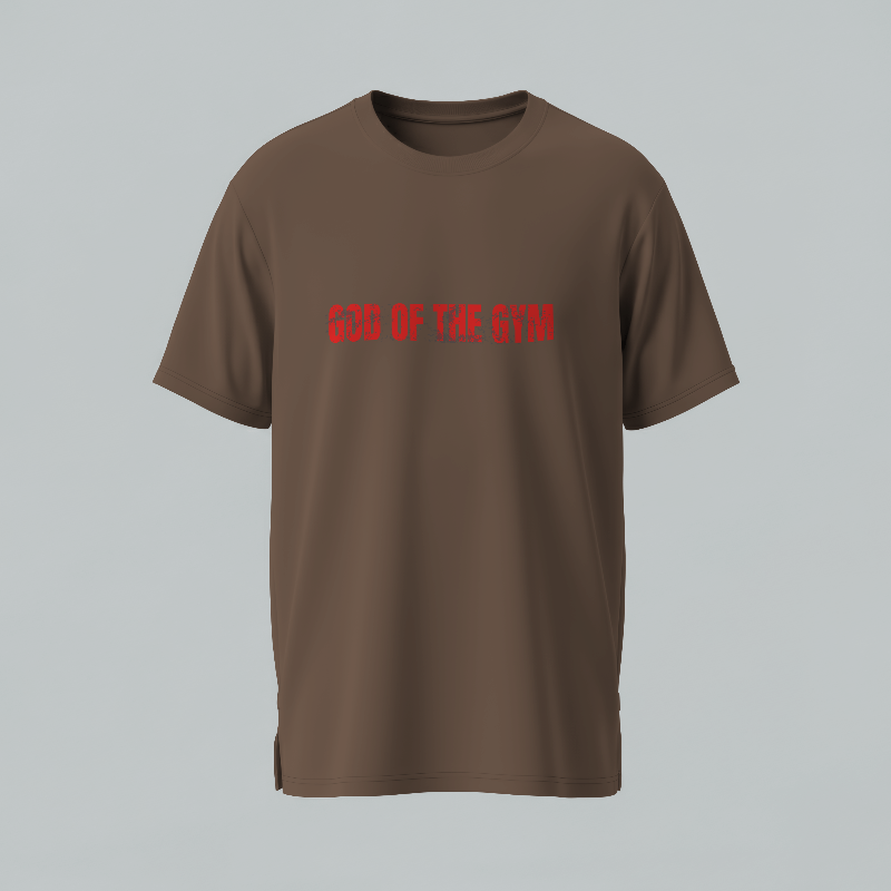 God of the Gym Oversized Graphic T-Shirt