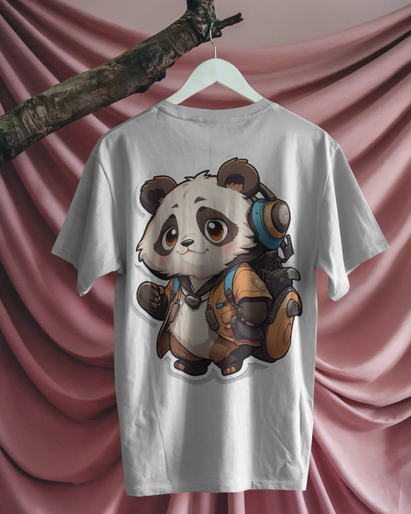 Panda Quest Oversized Tee
