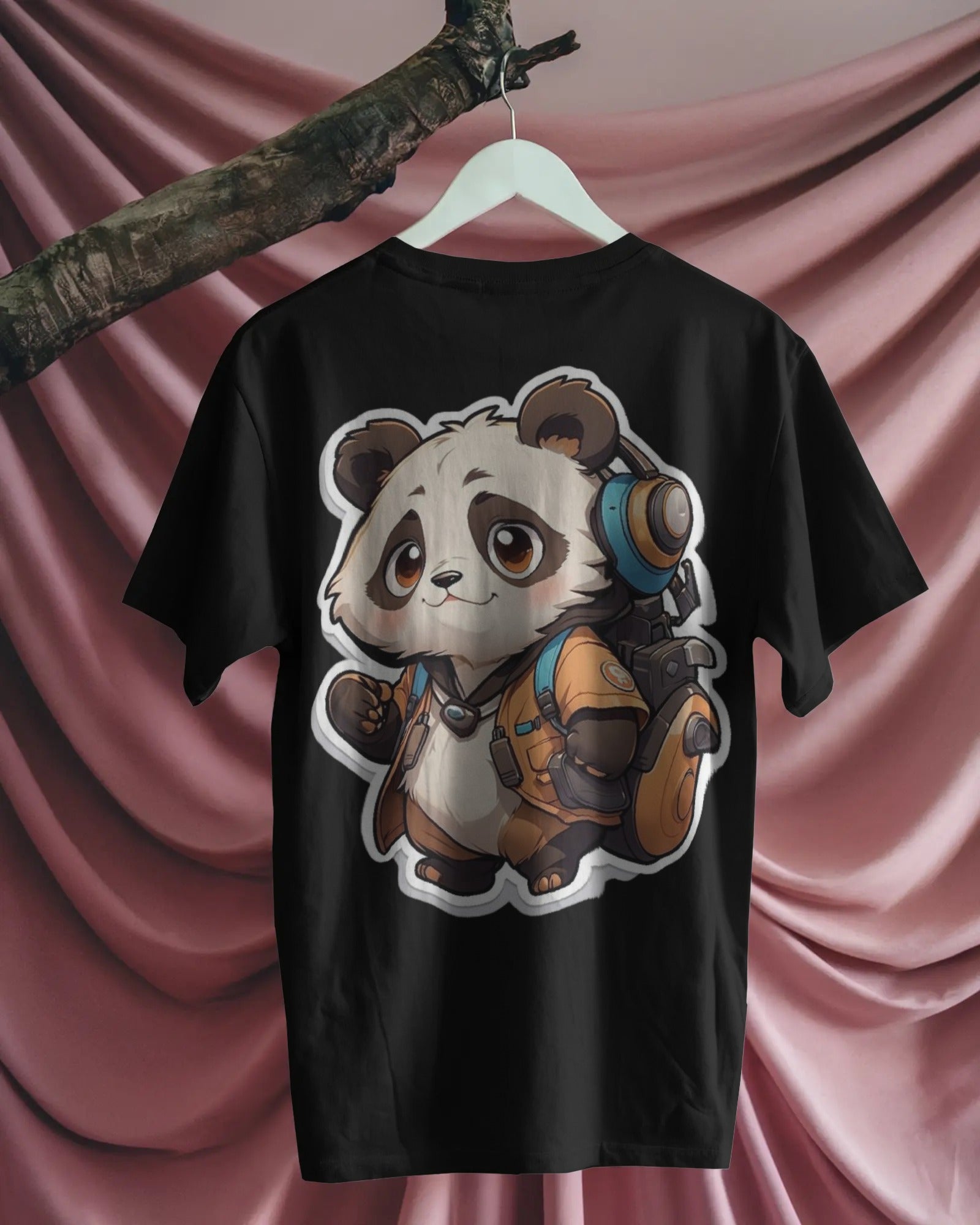Panda Quest Oversized Tee