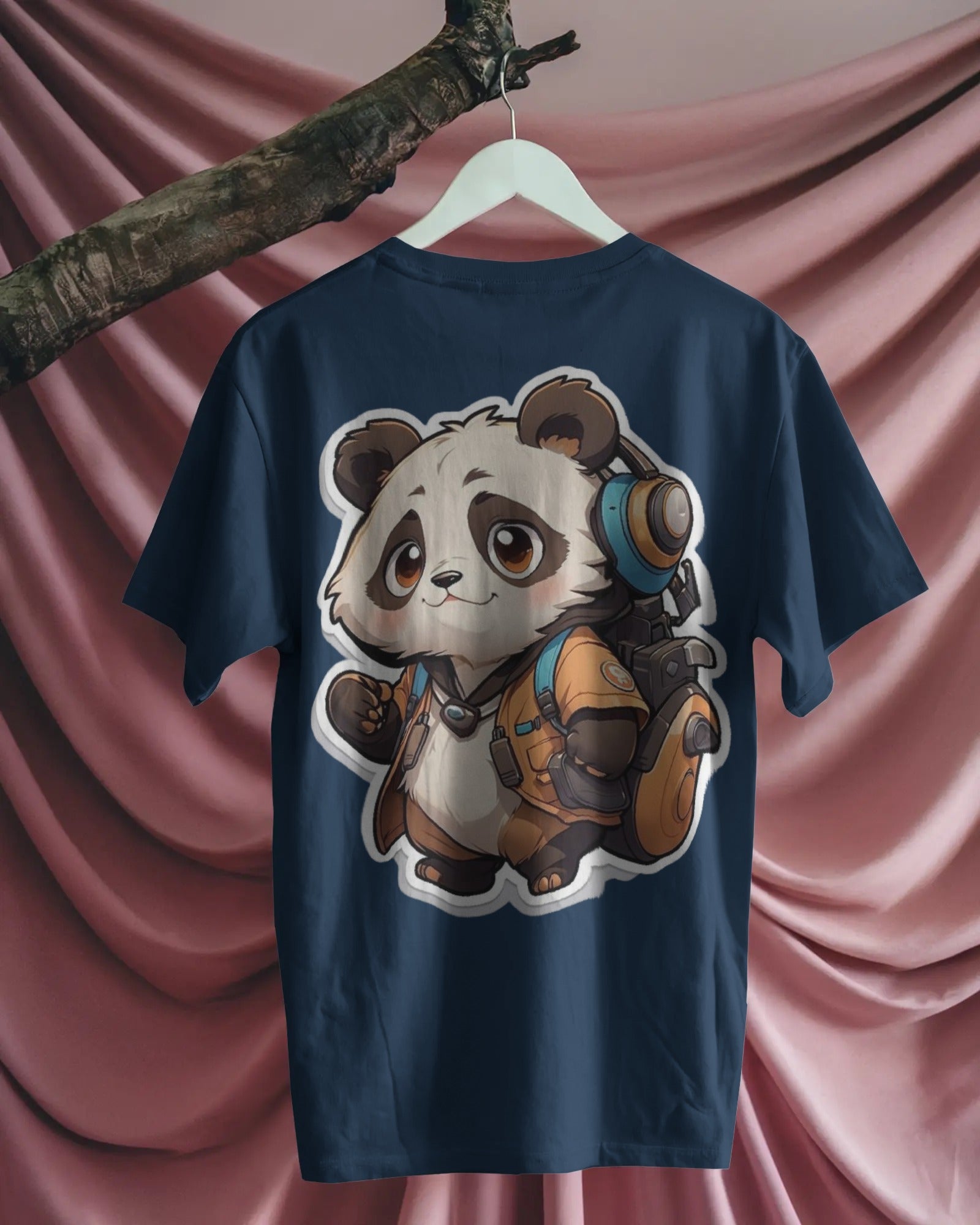 Panda Quest Oversized Tee