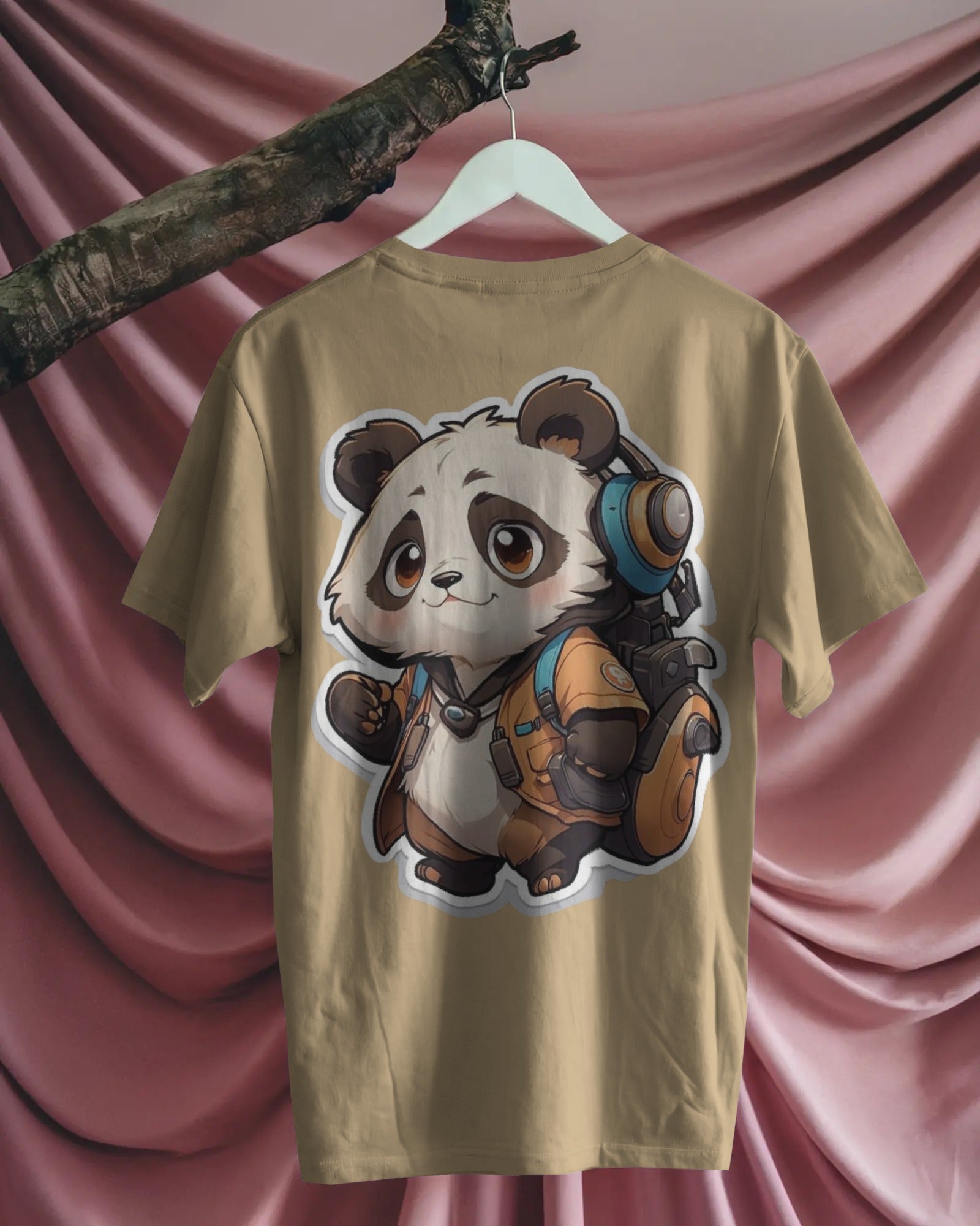 Panda Quest Oversized Tee