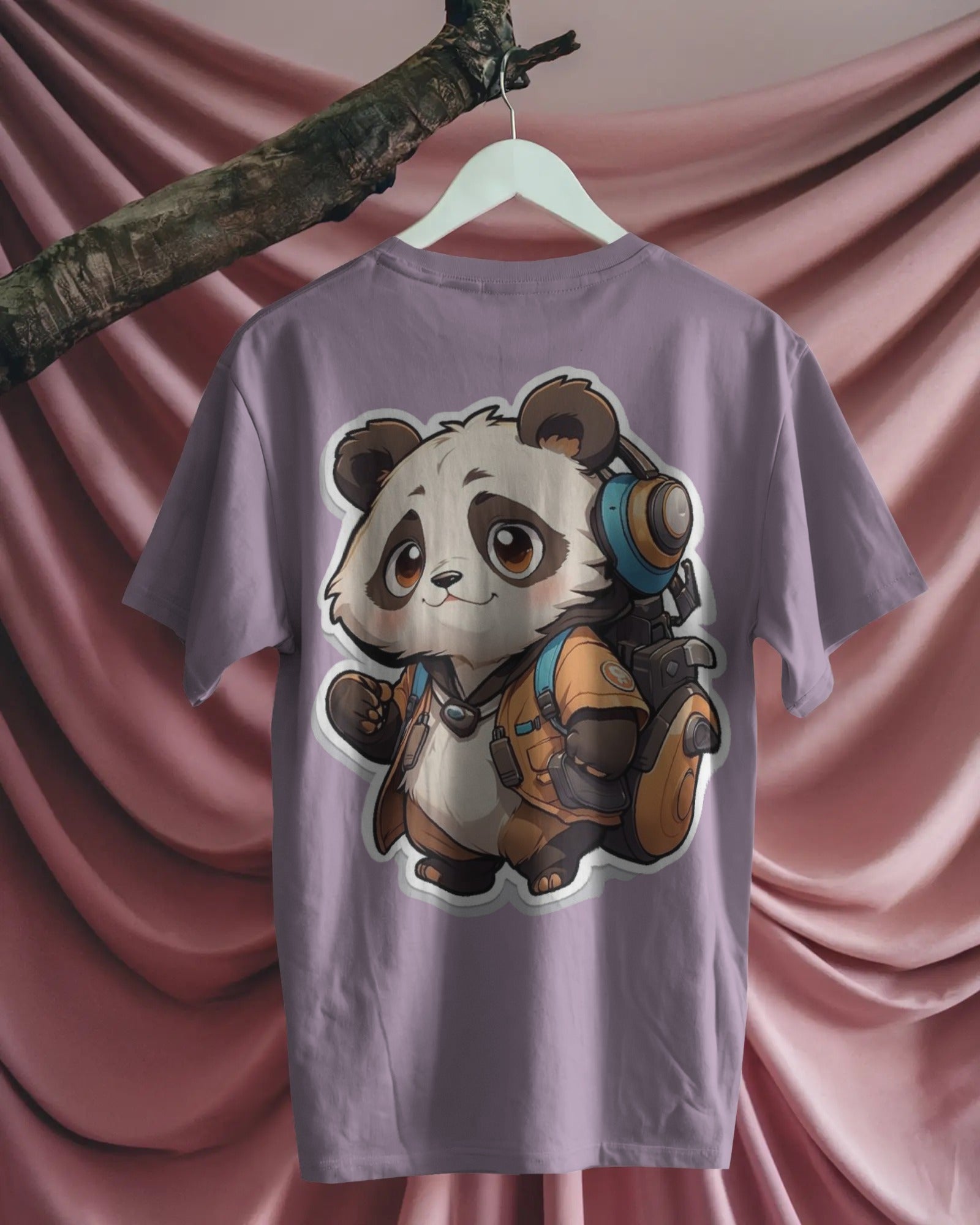 Panda Quest Oversized Tee