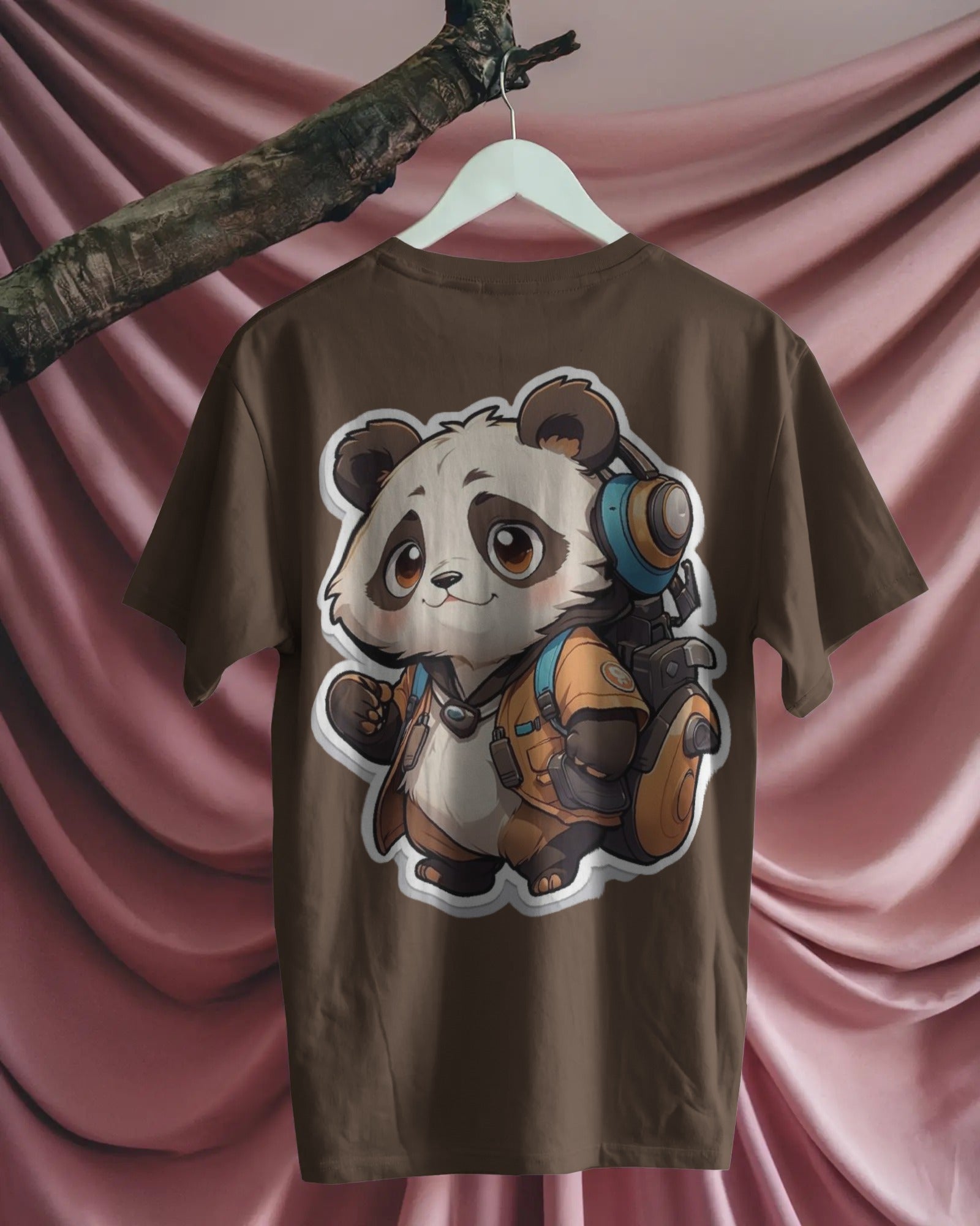 Panda Quest Oversized Tee