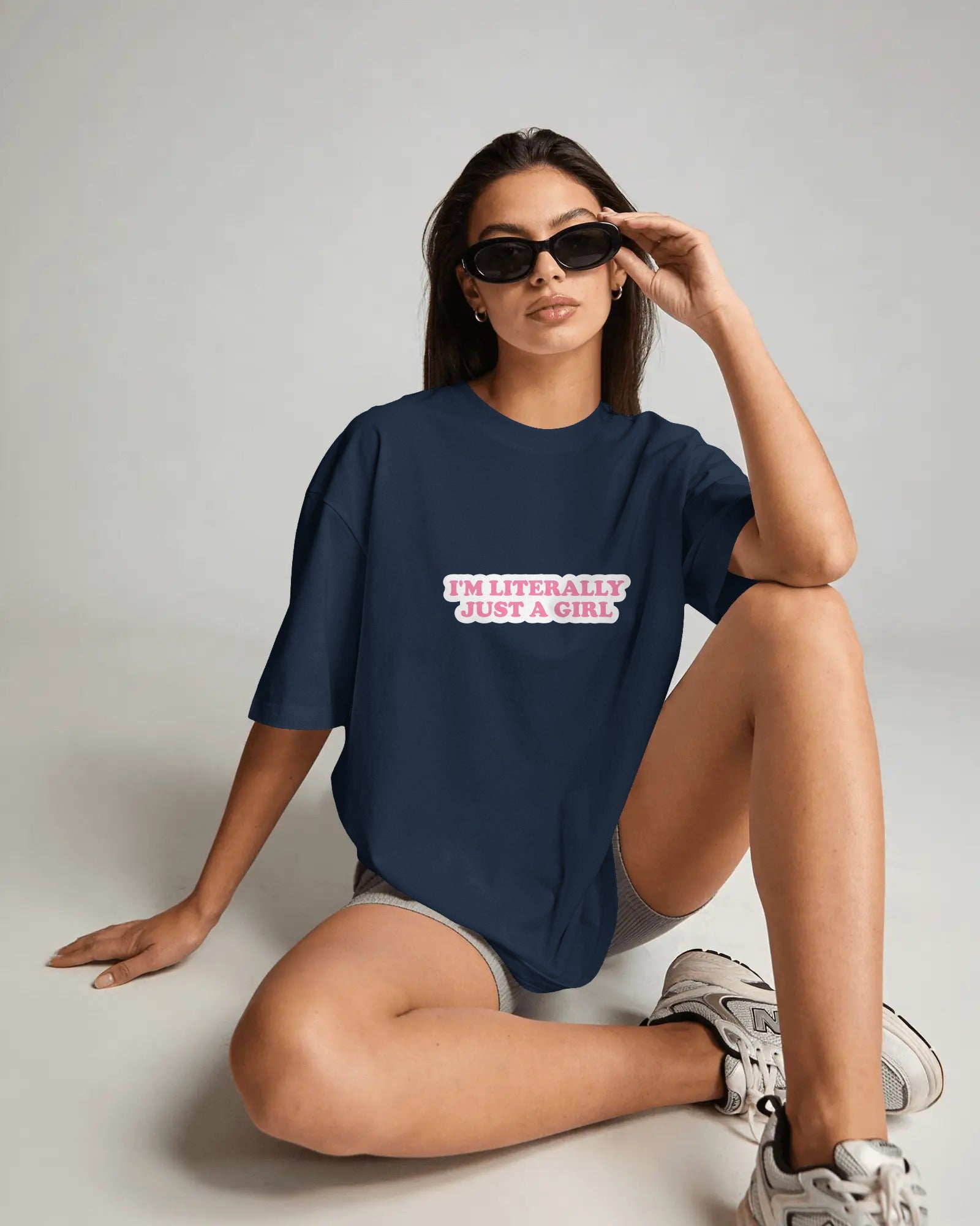 Literally Just a Girl Statement Tee