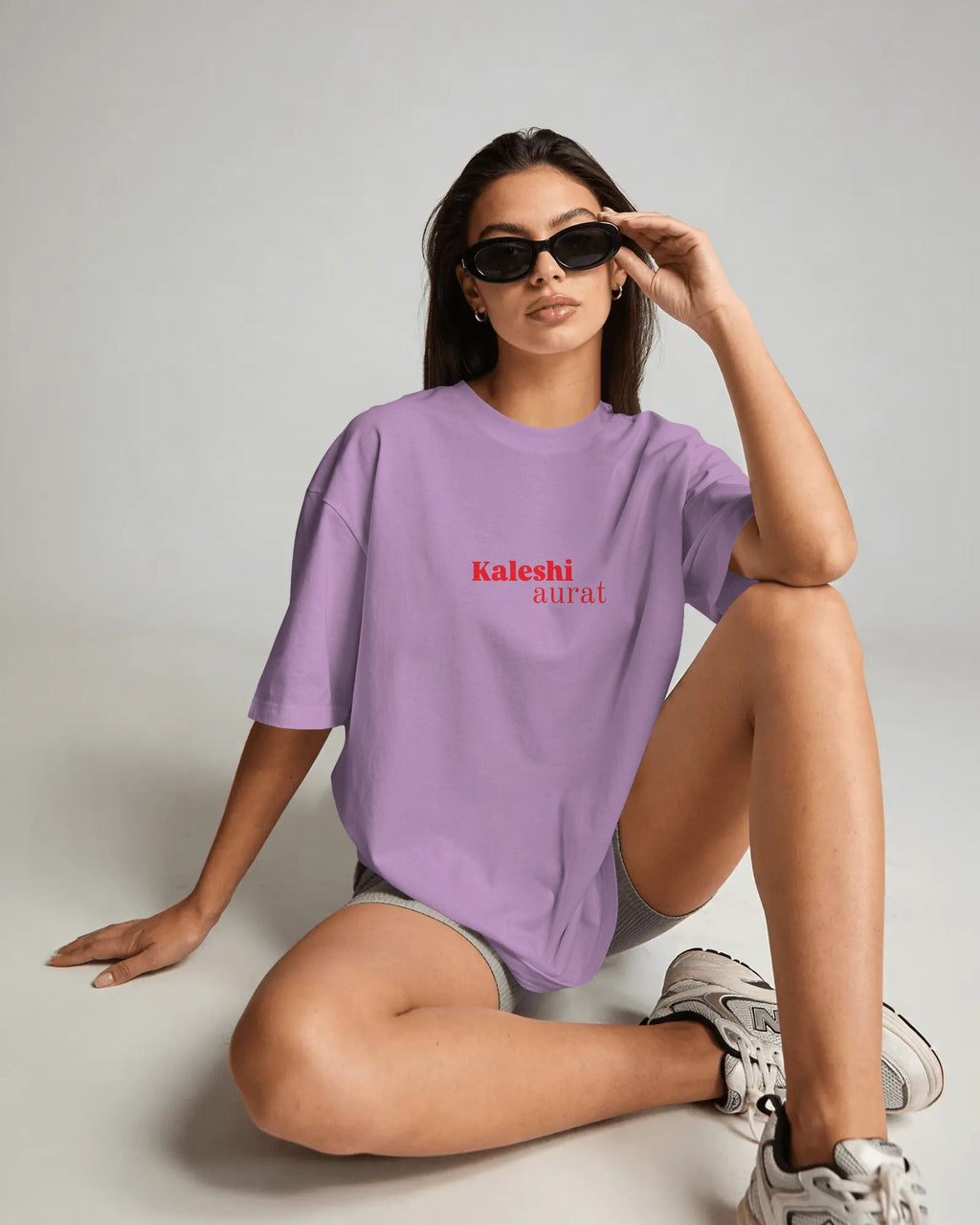 Kaleshi Aurat Oversized Tee – Drama Queen Drop