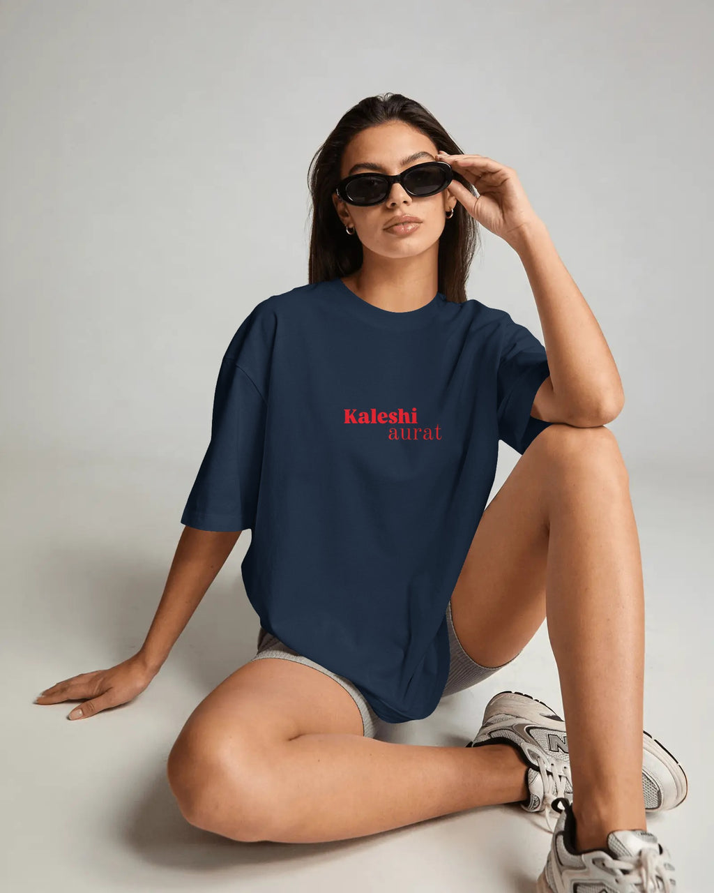 Kaleshi Aurat Oversized Tee – Drama Queen Drop