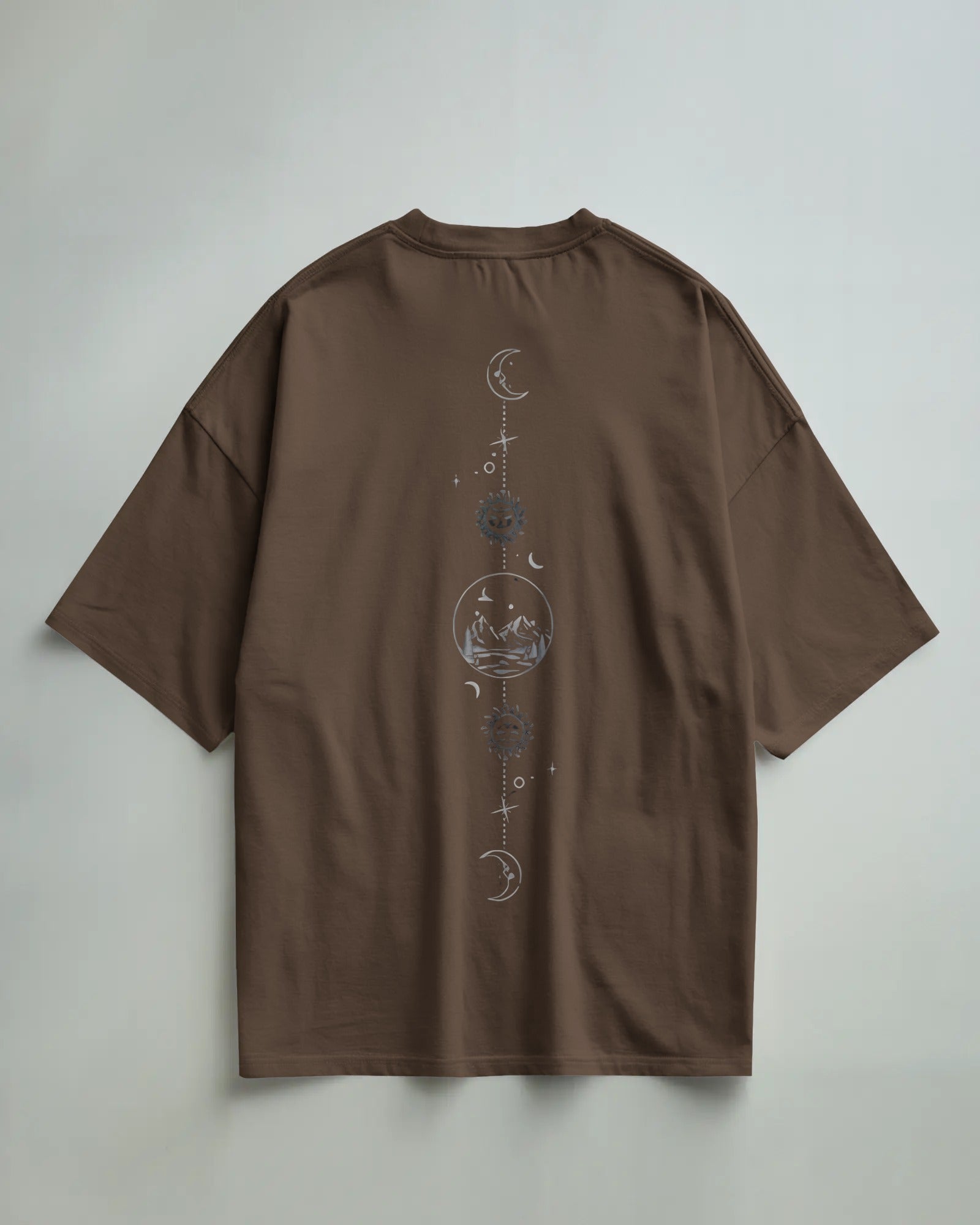 Moon Phase Oversized T-Shirt