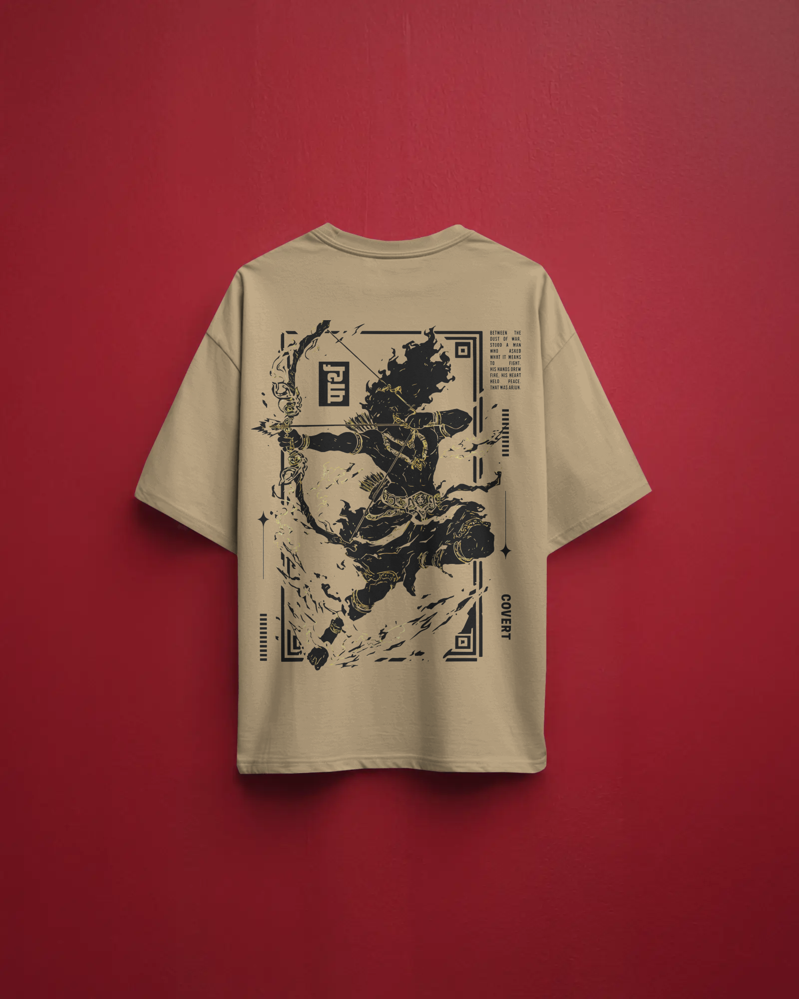 Believe Warrior Oversized Tee