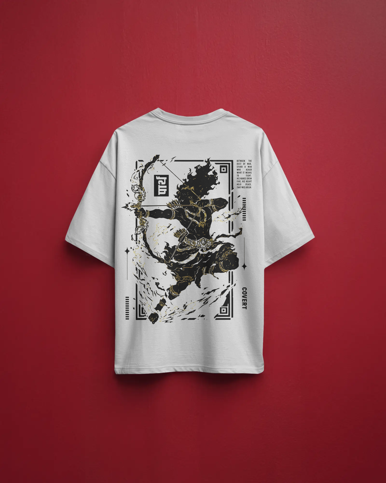 Believe Warrior Oversized Tee