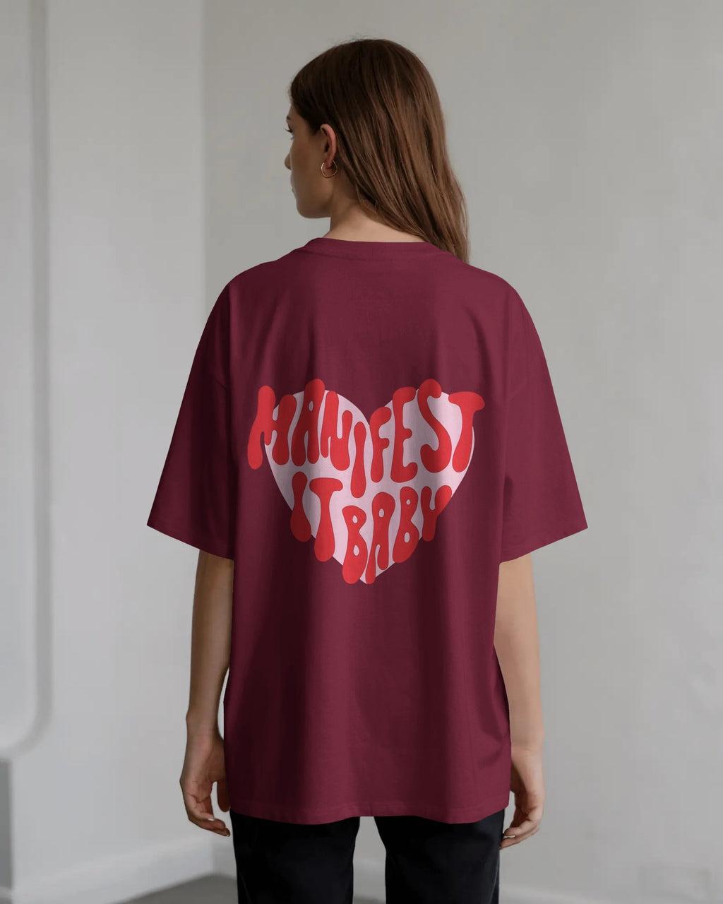 Manifest It Baby Oversized T-Shirt