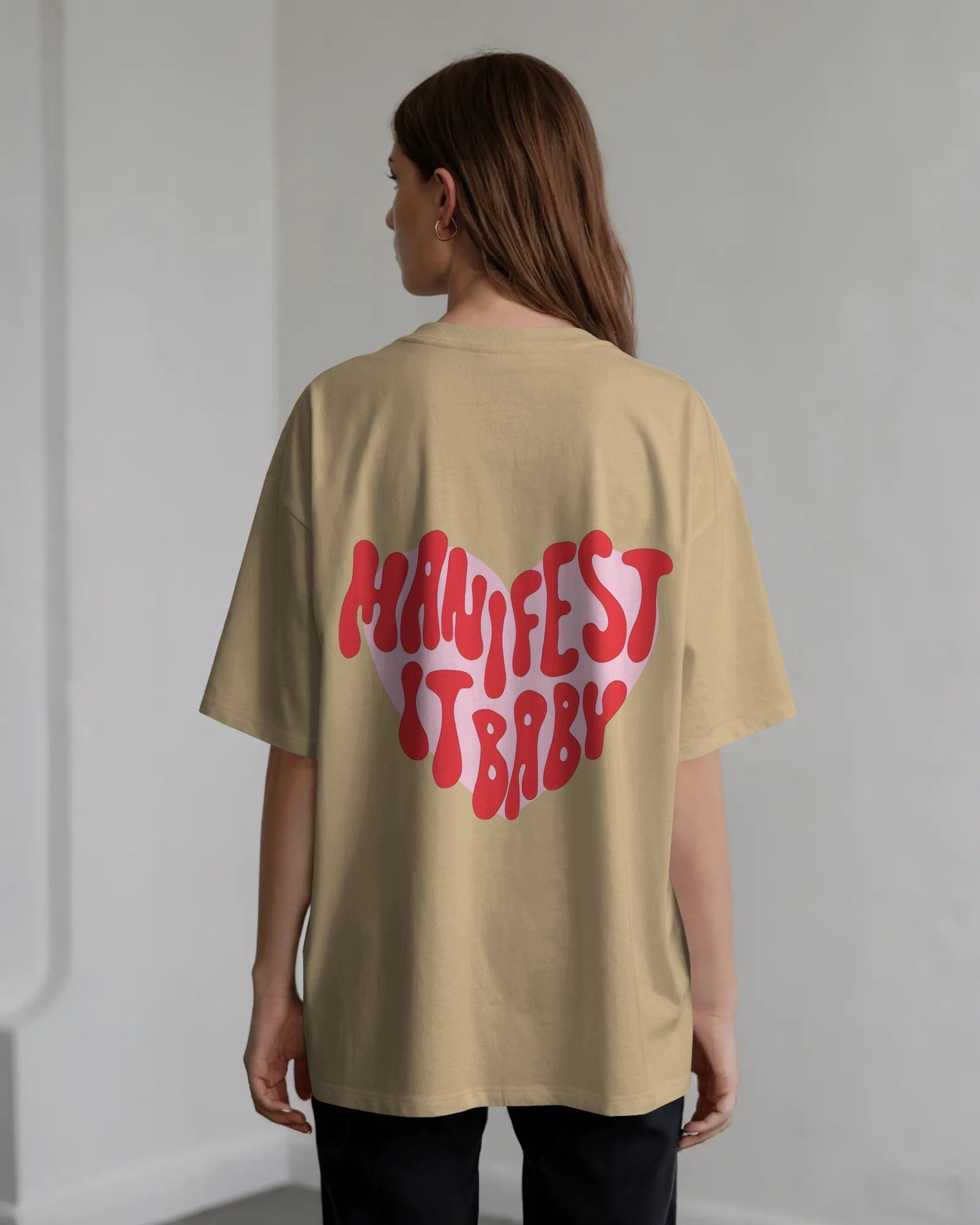 Manifest It Baby Oversized T-Shirt