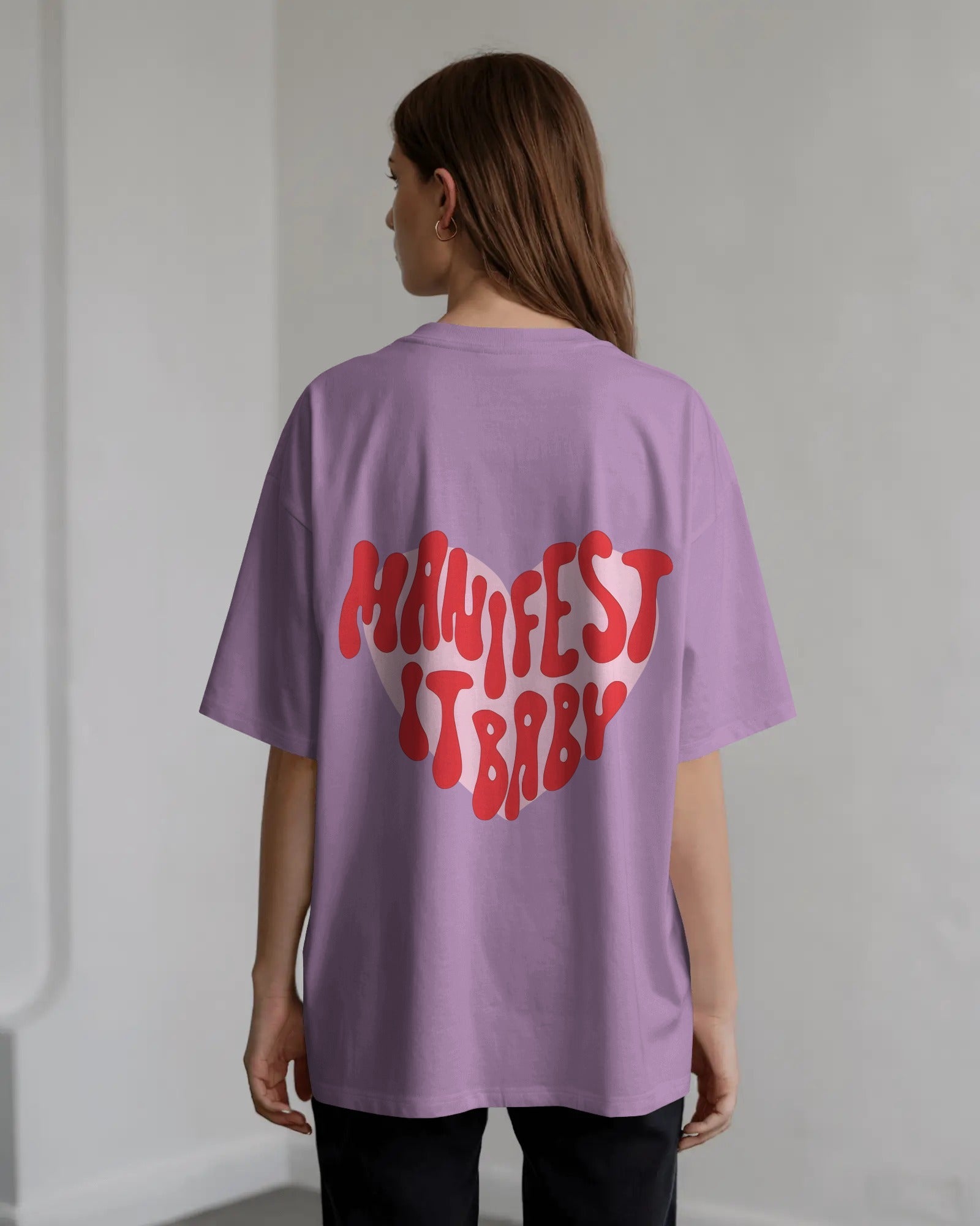 Manifest It Baby Oversized T-Shirt