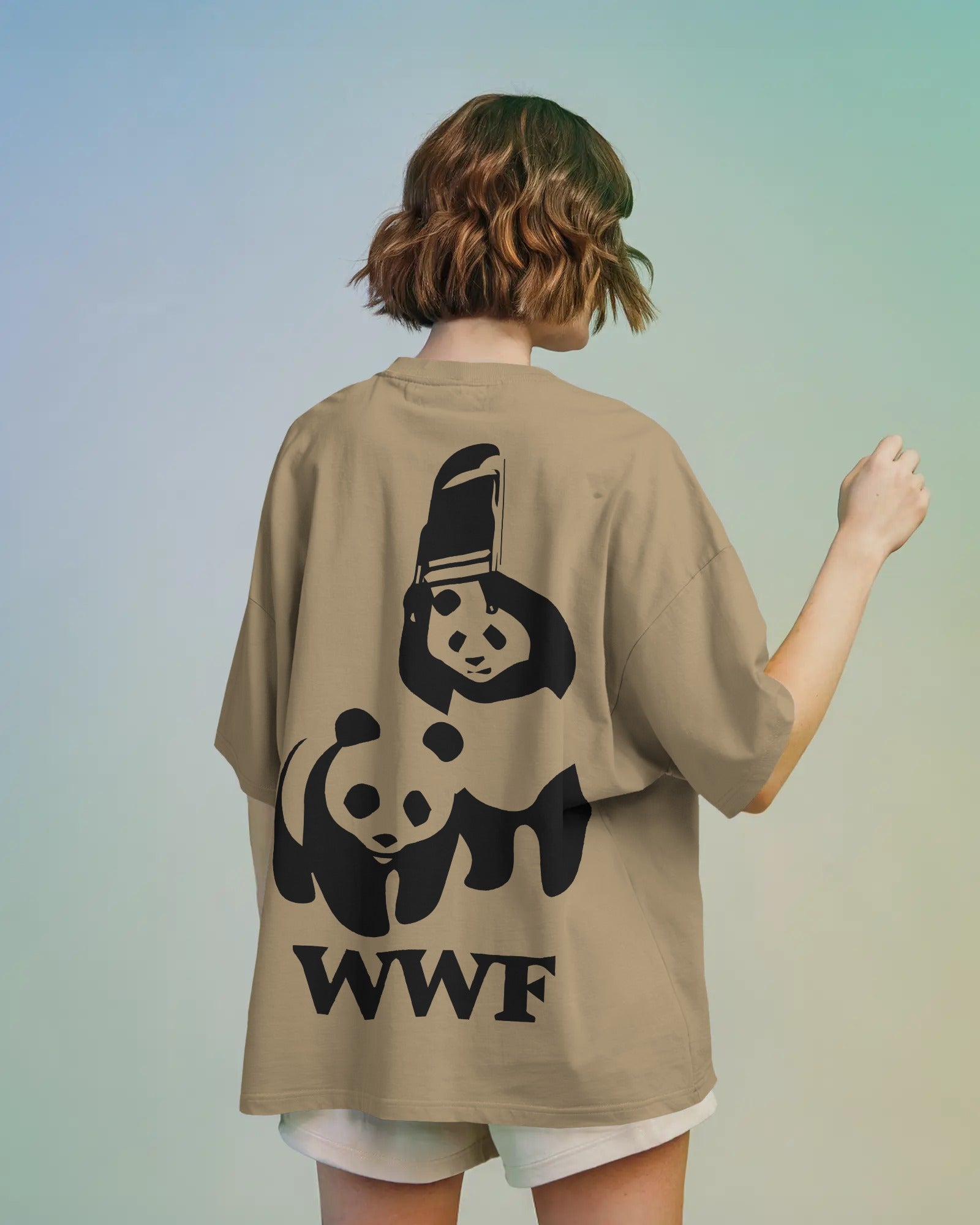 WWF Panda Smackdown Tee