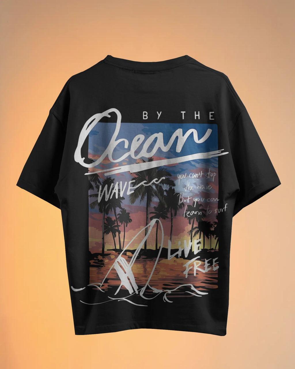 Ocean Sunset Oversized T-Shirt