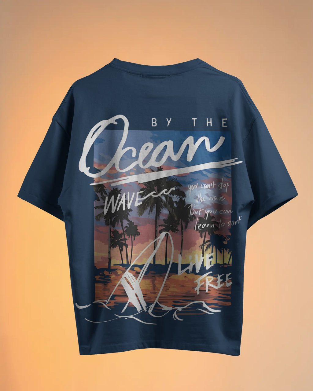 Ocean Sunset Oversized T-Shirt