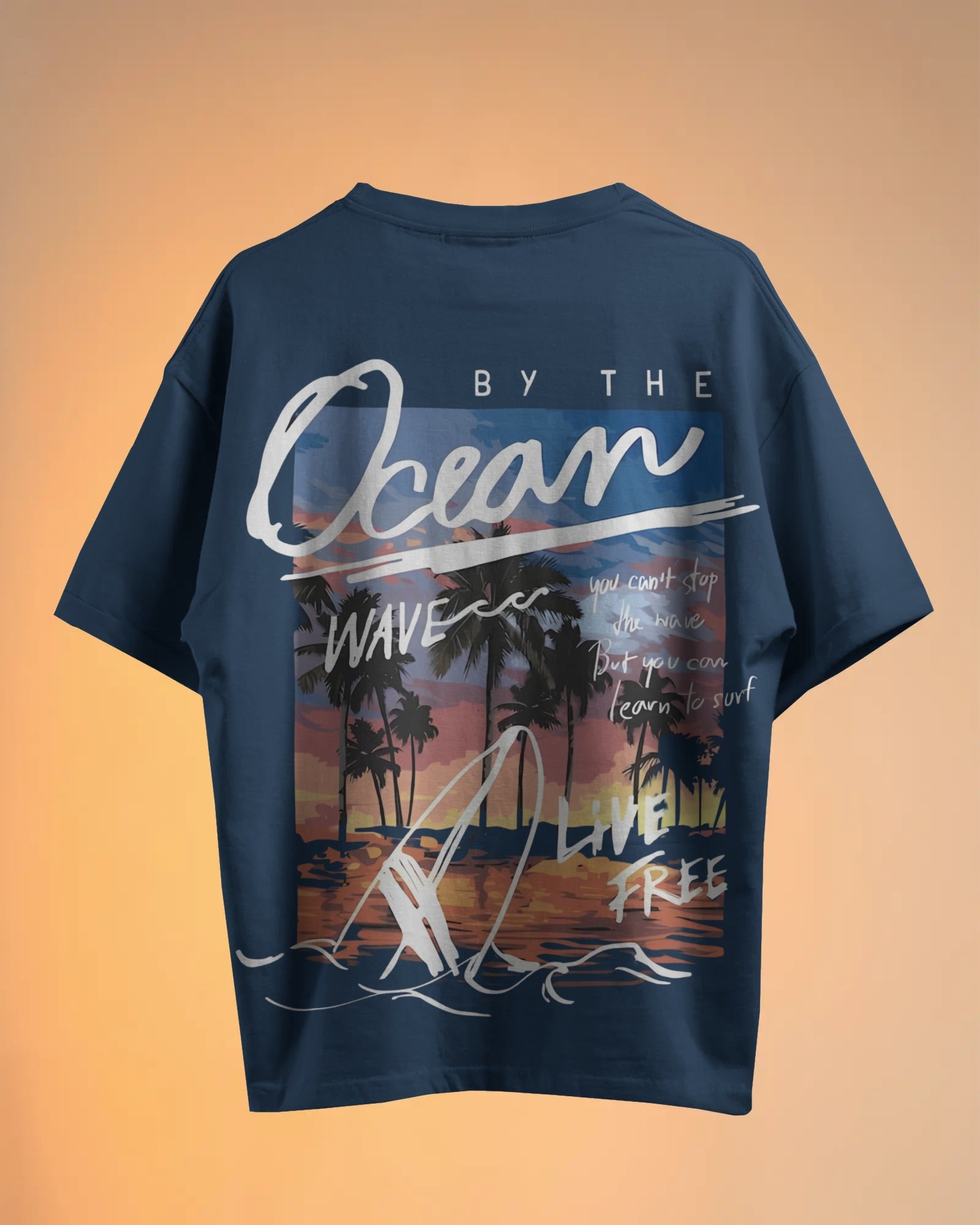 Ocean Sunset Oversized T-Shirt