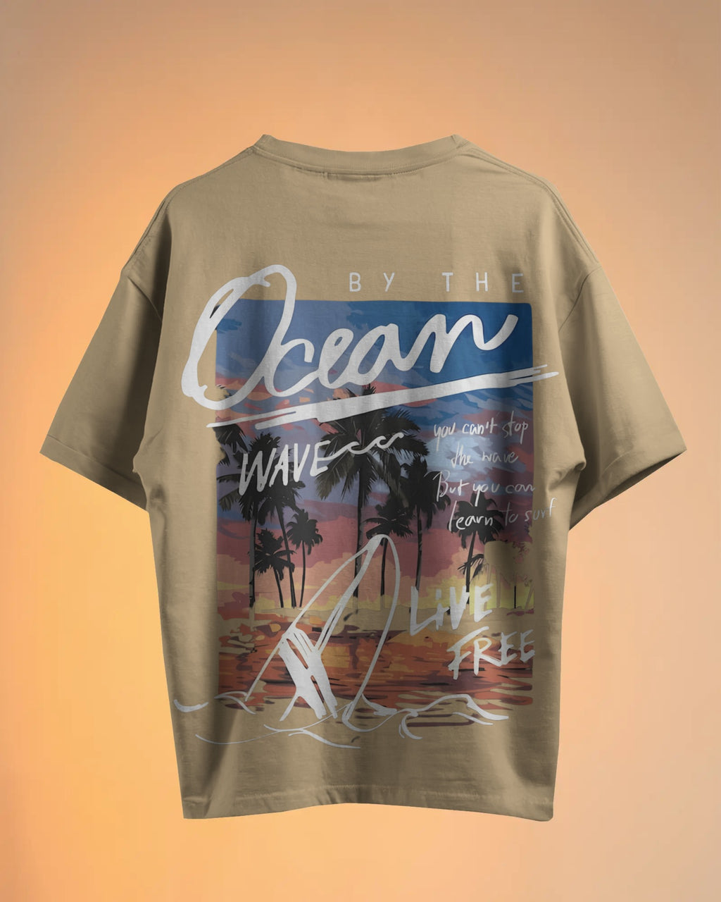 Ocean Sunset Oversized T-Shirt