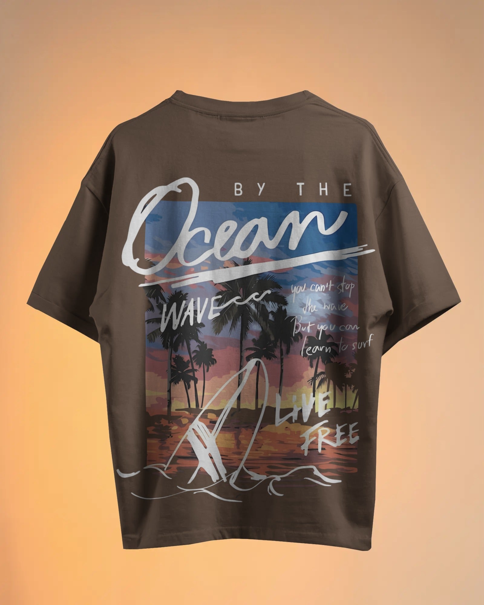 Ocean Sunset Oversized T-Shirt